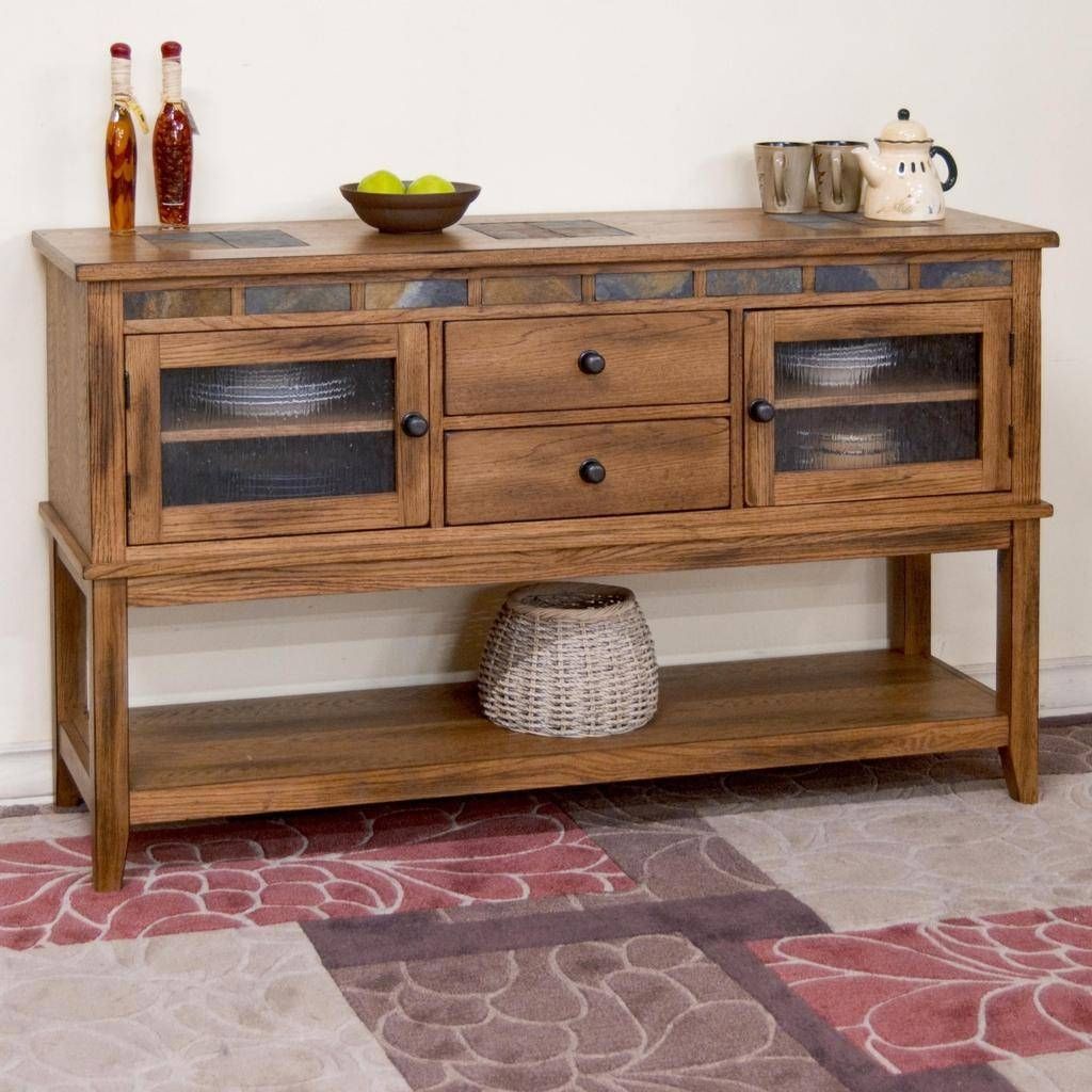 Sideboards. Awesome Server Buffet Cabinet: Server Buffet Cabinet Regarding Traditional Sideboards (Photo 30 of 30)
