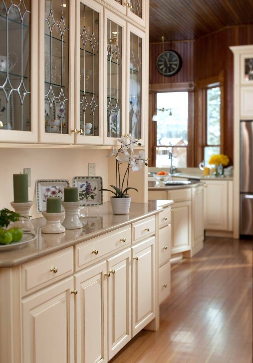 Sideboards. Glamorous Large Buffet And Hutch: Large Buffet And Regarding Cream Kitchen Sideboards (Photo 14 of 30)