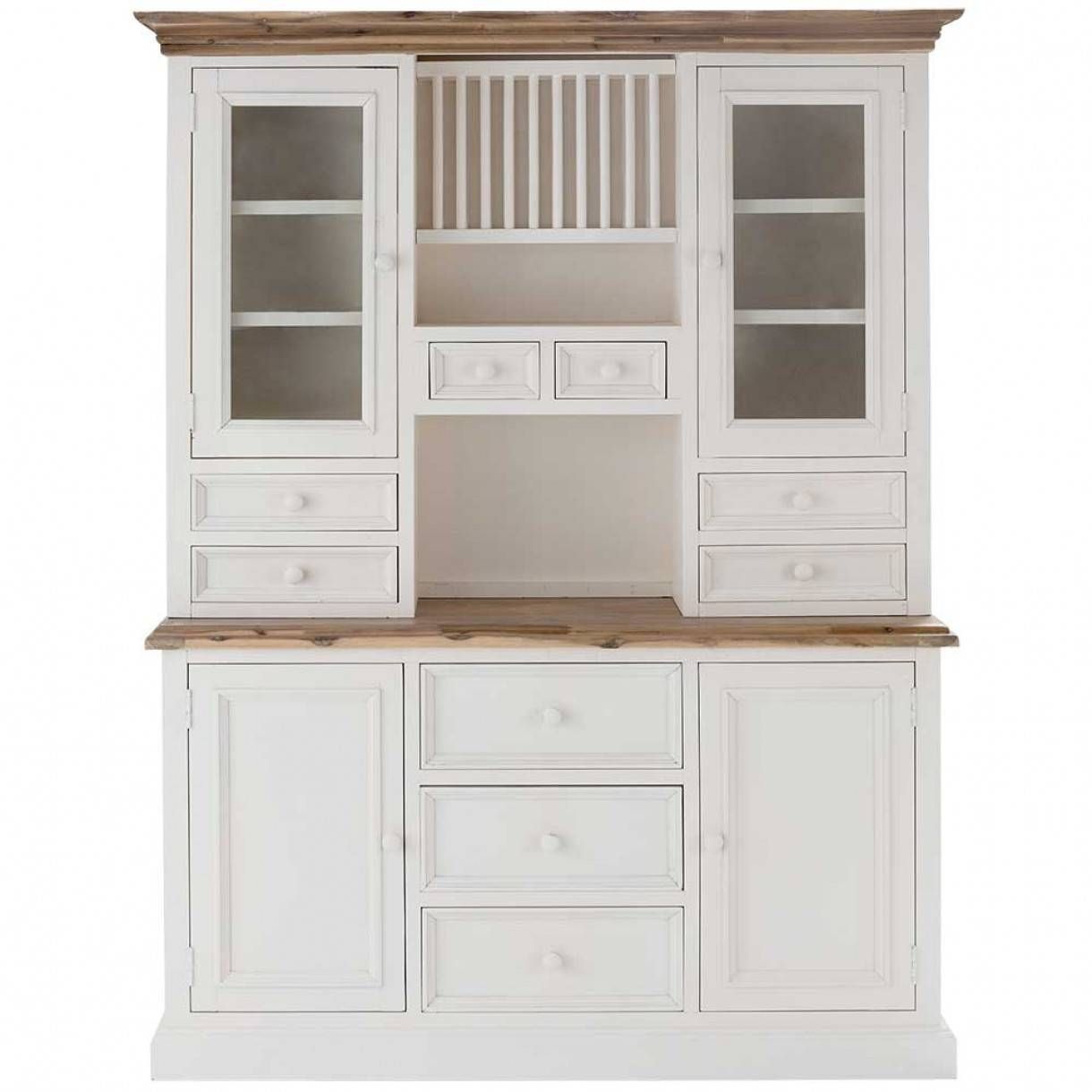 Sideboards. Inspiring Buffet And Hutch Furniture: Buffet And Hutch With White Sideboard Cabinets (Photo 8 of 30)