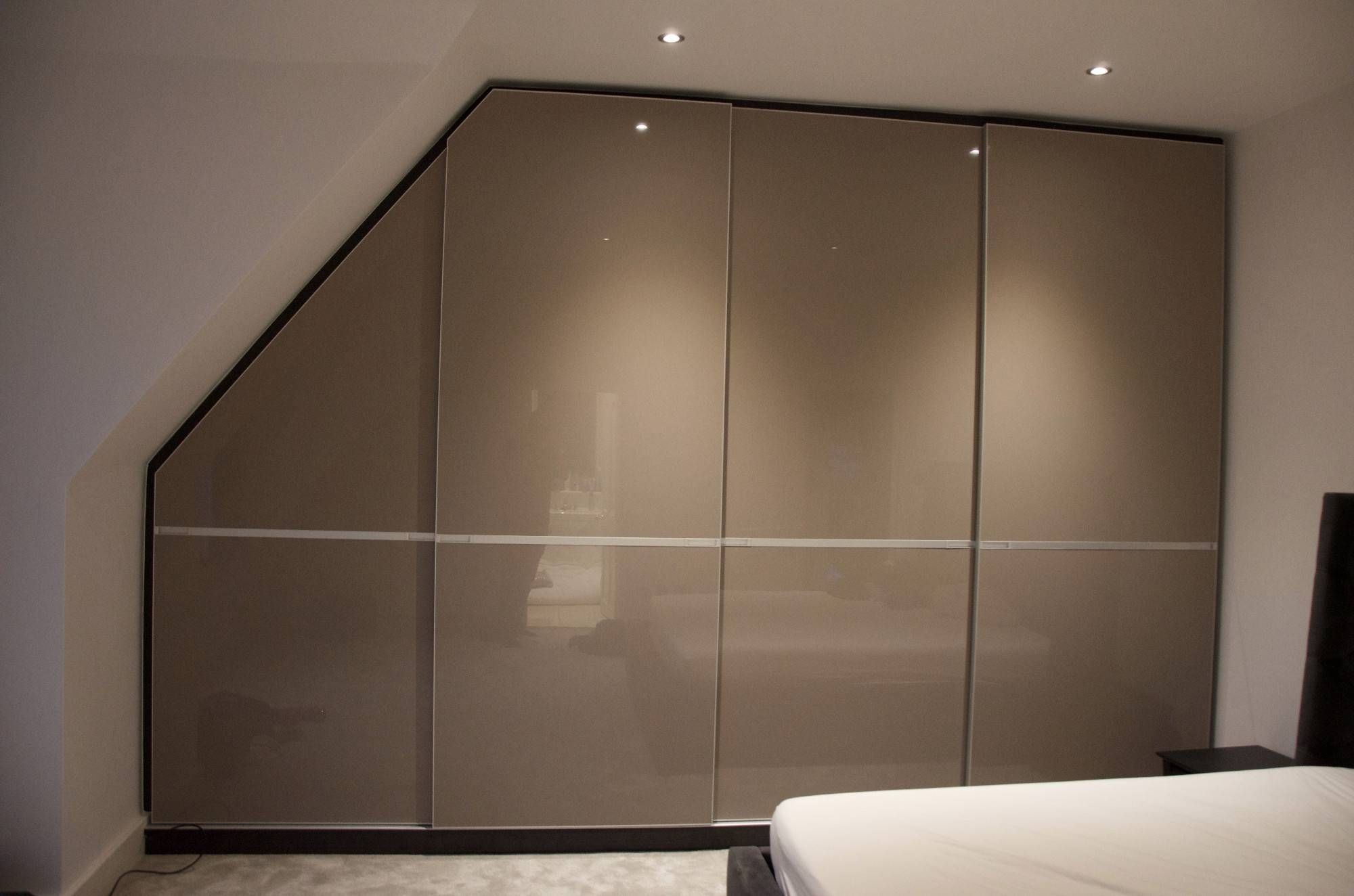 Sliding Door Wardrobes, Fitted Mirrored Solutions London Pertaining To White High Gloss Sliding Wardrobes (View 5 of 15)