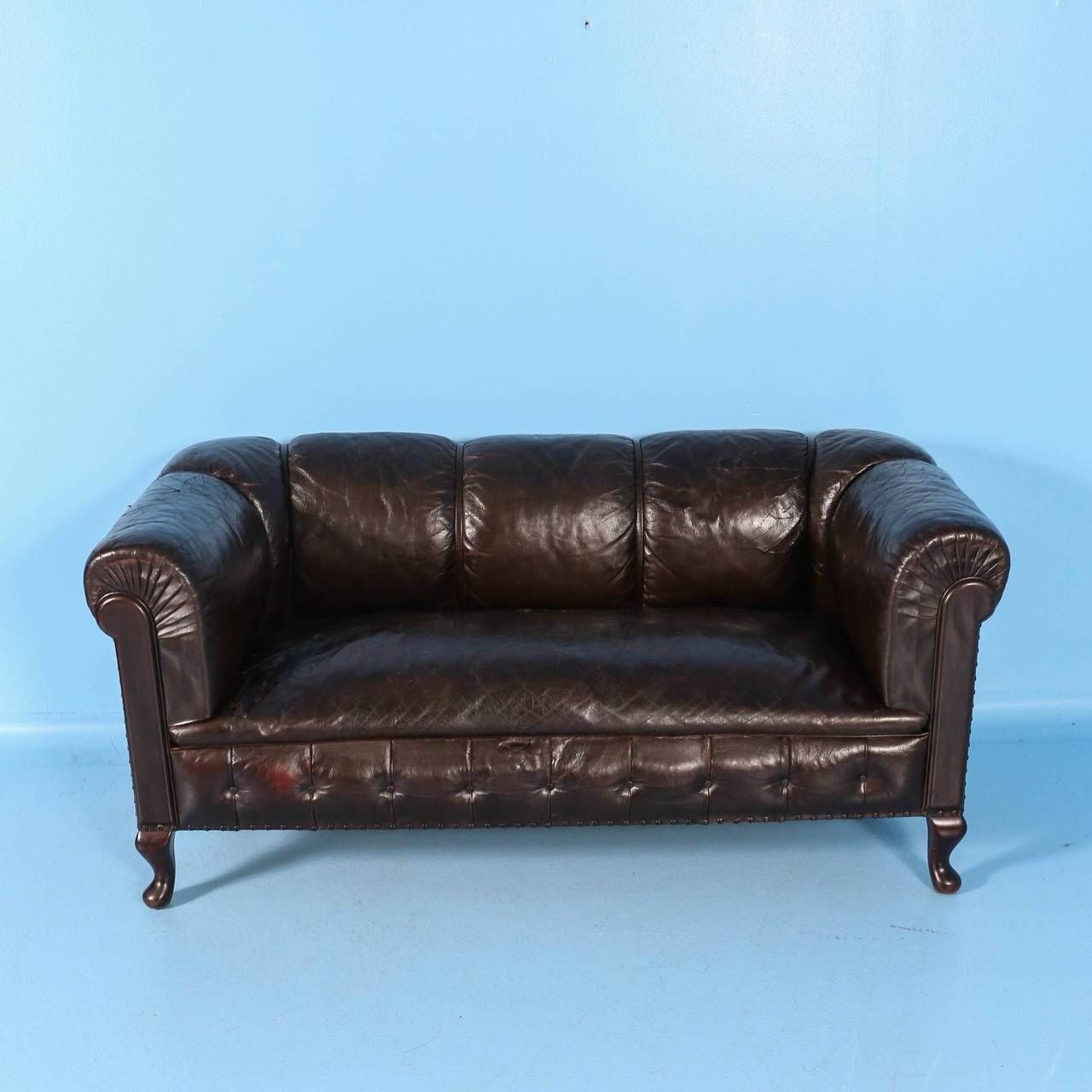 Small Vintage Chesterfield Sofa, England, Circa 1920 – 1940 At 1stdibs Pertaining To Small Chesterfield Sofas (View 23 of 30)
