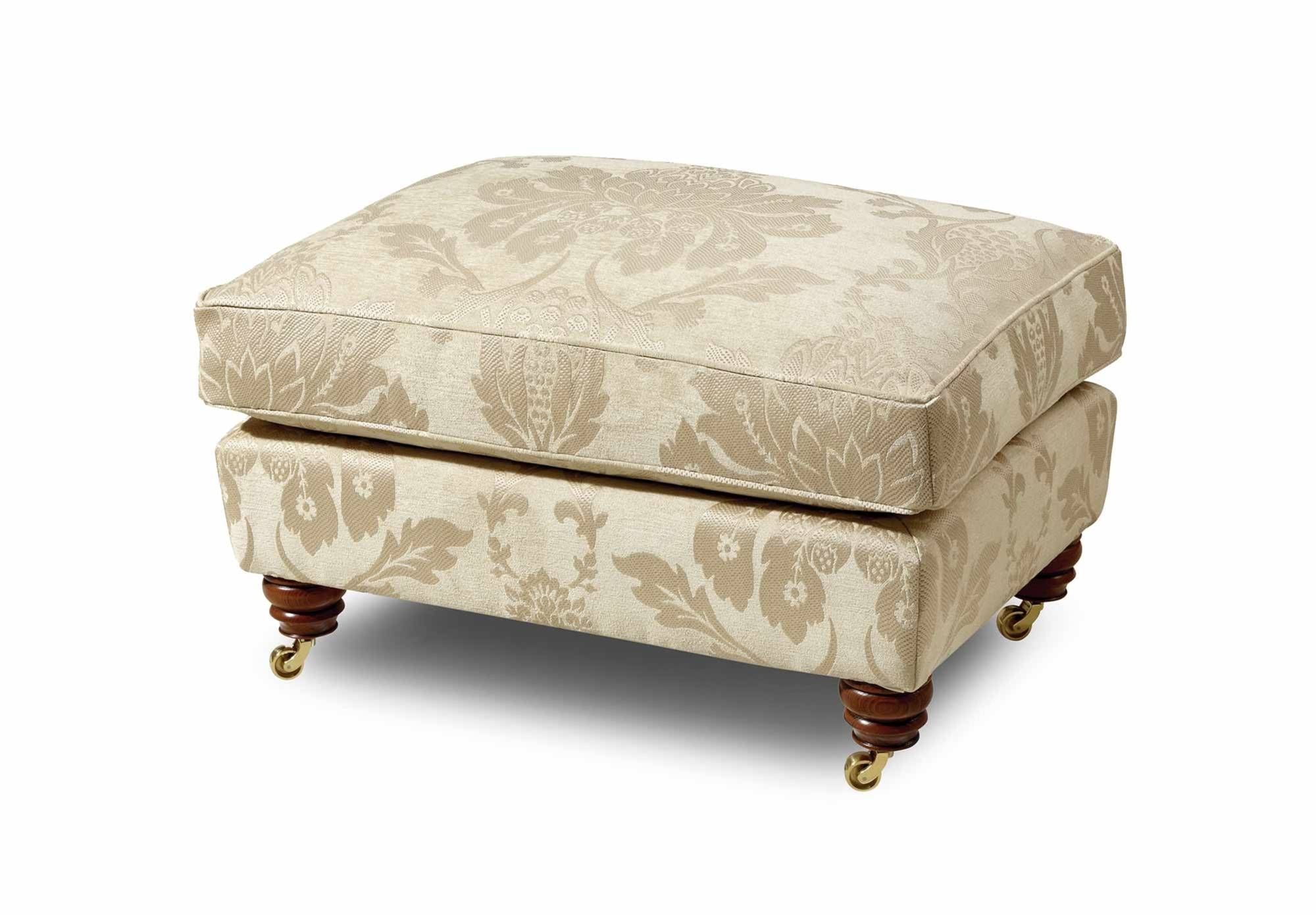 Sofa: Elegant Fabric Footstools Glamorous Options For Your Home In Fabric Footstools (Photo 28 of 30)