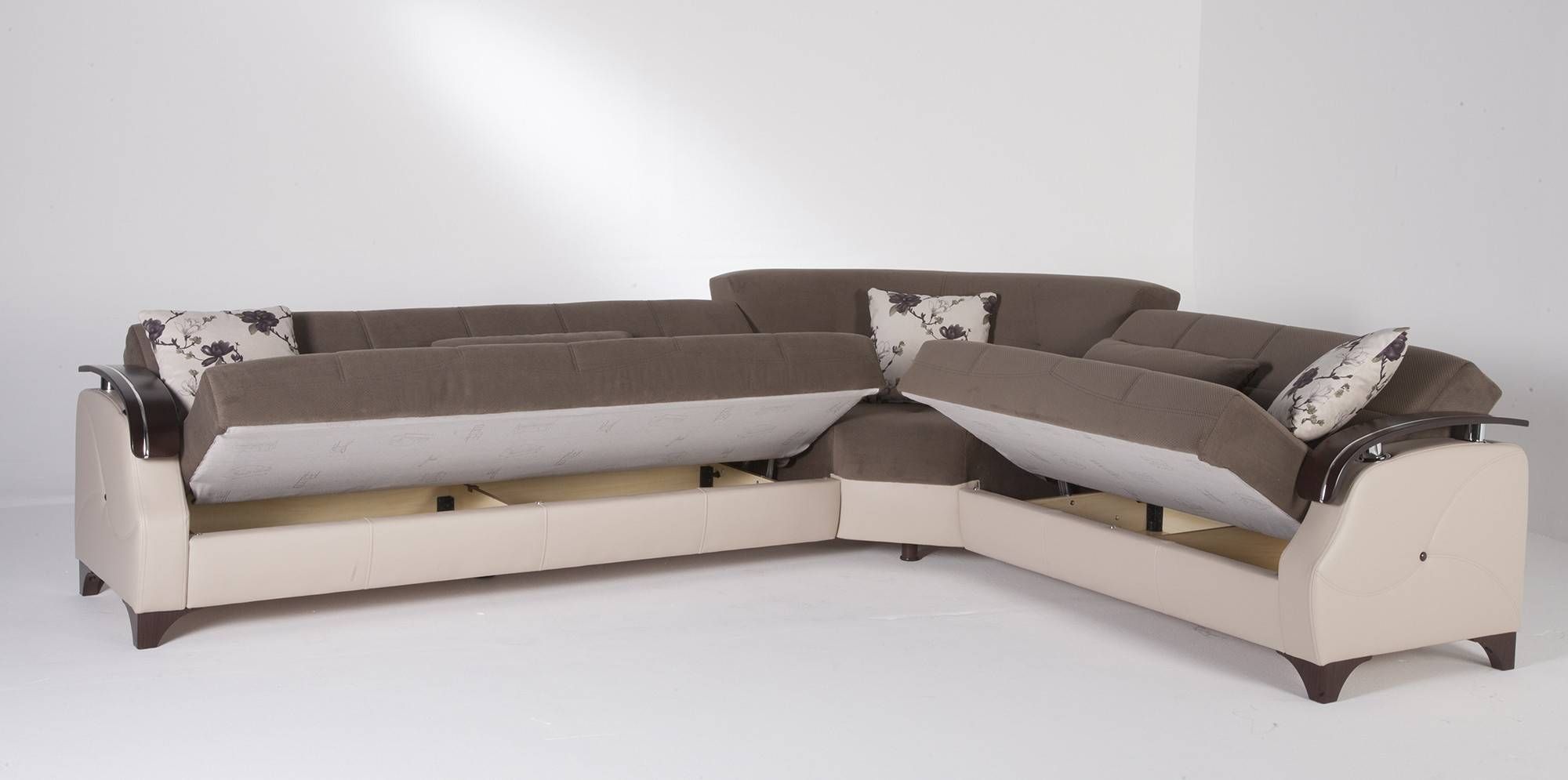 Sofas Center : Epic Leather Sleeper Sofas Living Room Sofa Ideas Inside Queen Sofa Sleeper Sectional Microfiber (Photo 15 of 25)