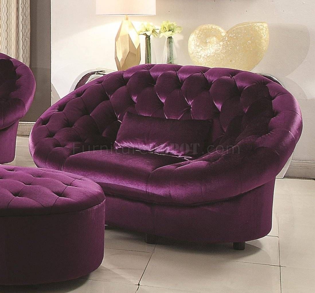 Sofas Center : Excellent Purple Sectional Sofa Photos Design Intended For Eggplant Sectional Sofa (View 28 of 30)