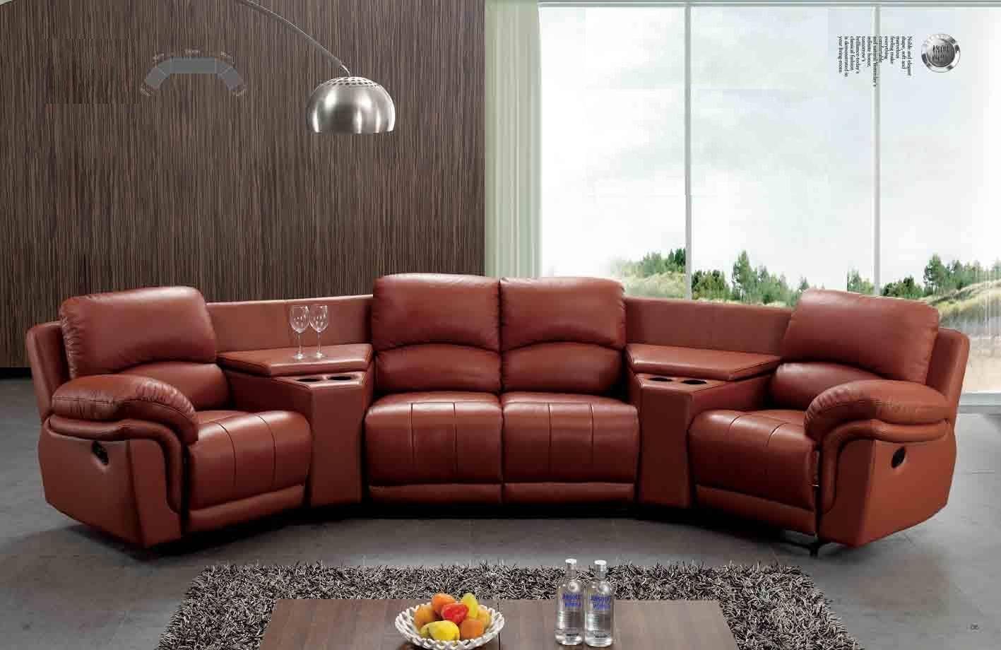 Sofas Center : Himolla Chester Recliner Seater Sofa Fascinating With Curved Recliner Sofa (Photo 6 of 30)