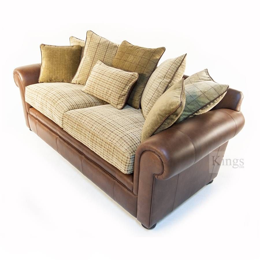 Sofas Center : Leather And Fabric Sofas With Sofa Stupendous With Regard To Leather And Material Sofas (View 11 of 30)