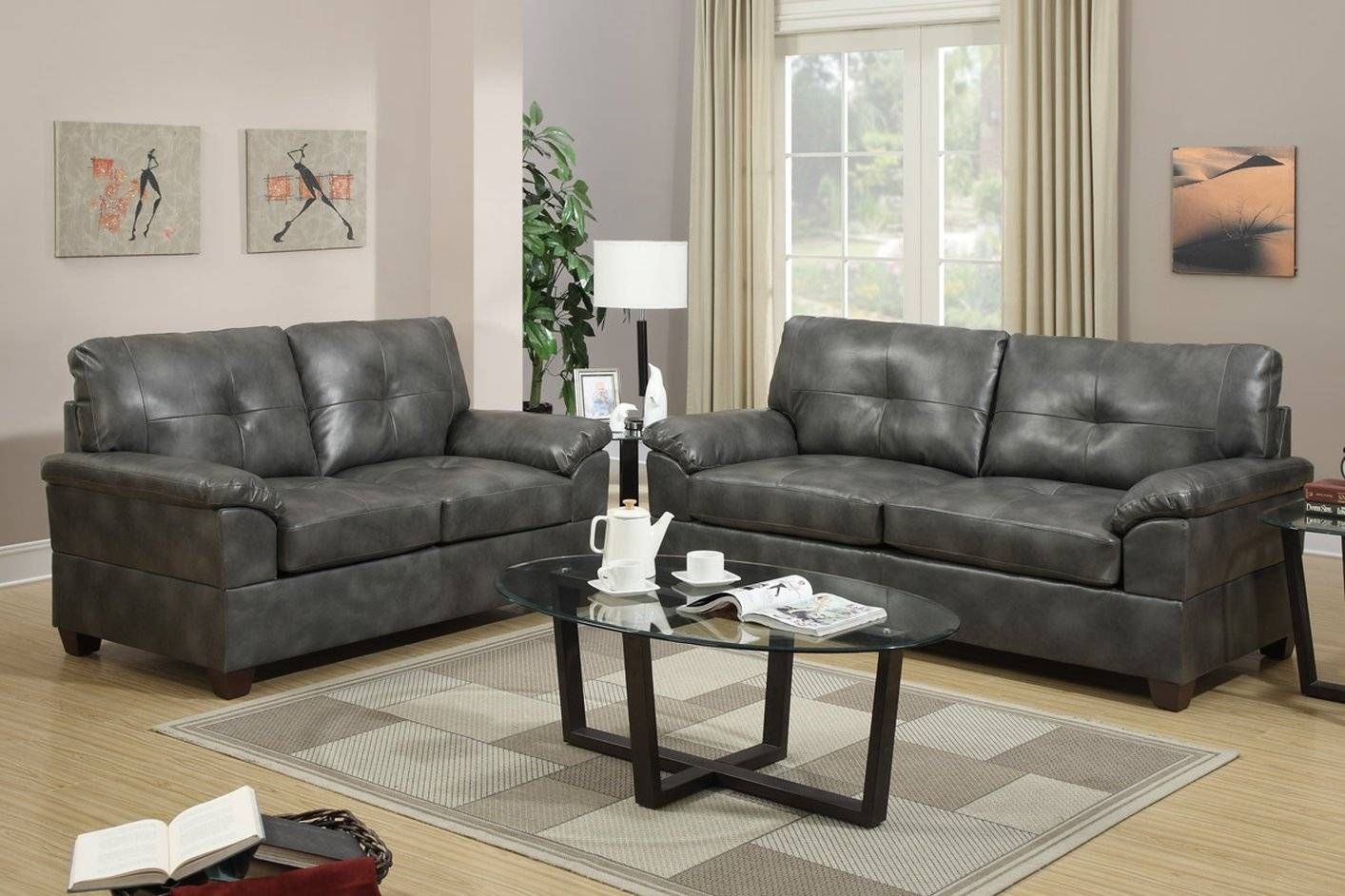 Sofas Center : Light Grey Aspen Leather Sofa Modern Gray Sectional With Regard To Aspen Leather Sofas (Photo 30 of 30)