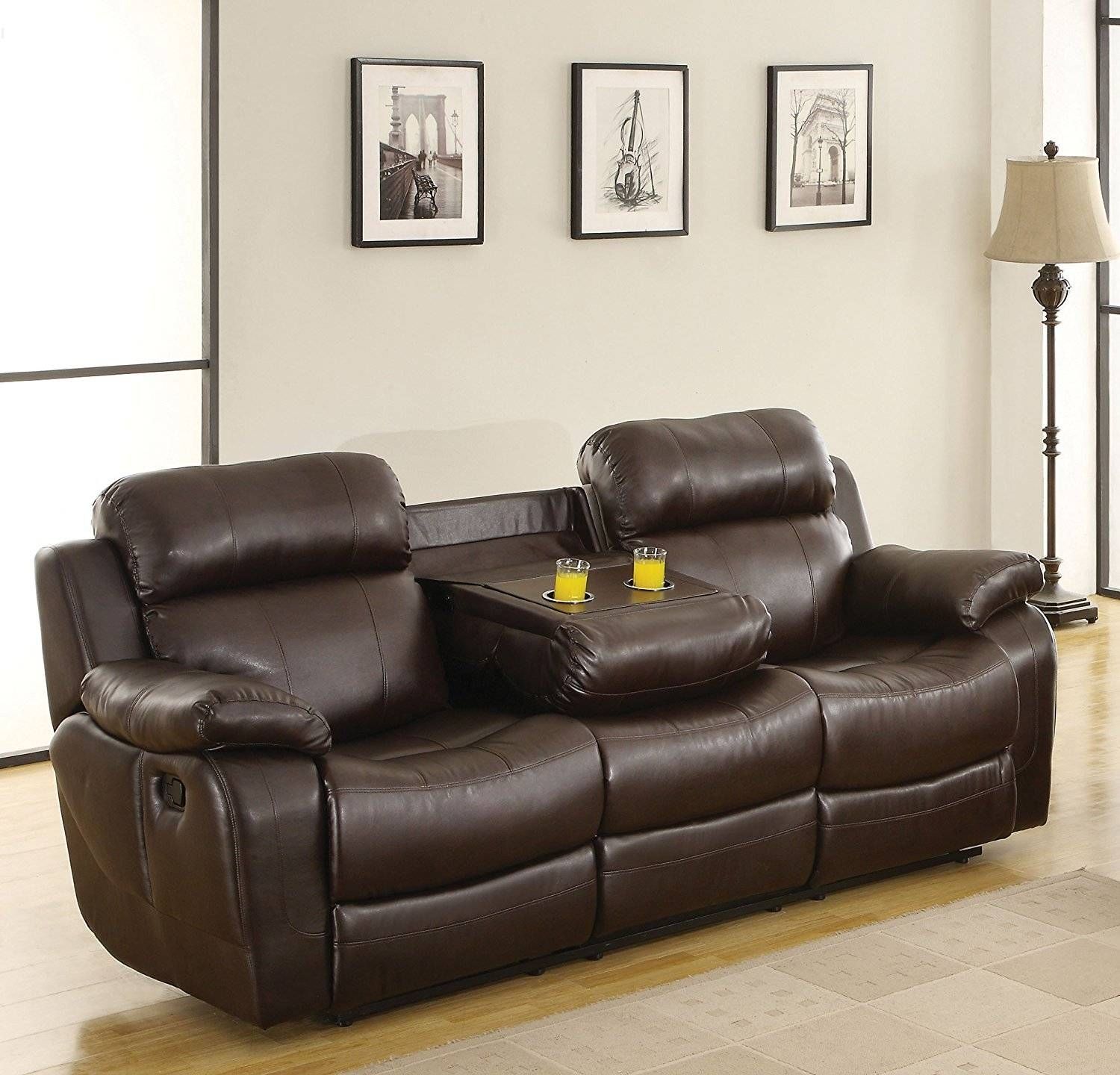 Sofas Center : Newport Piece Power Reclining Sofa With Console Throughout Newport Sofas (Photo 17 of 30)