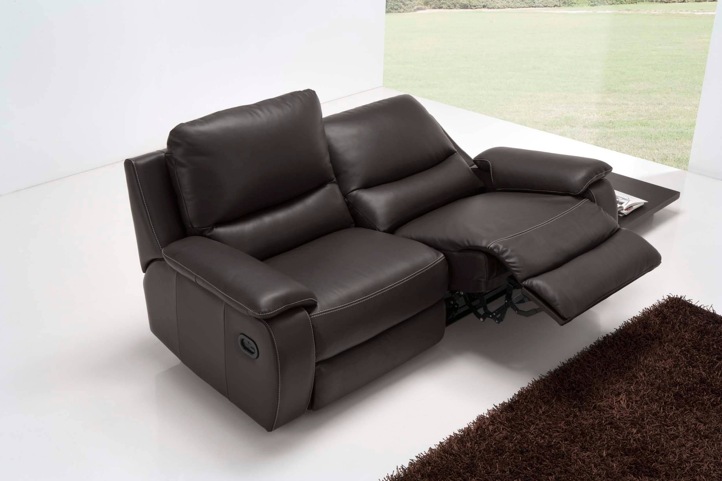 Sofas Center : Seater Reclinerfa Elegant Fabric Recliningfas Photo With 2 Seater Recliner Leather Sofas (View 1 of 30)