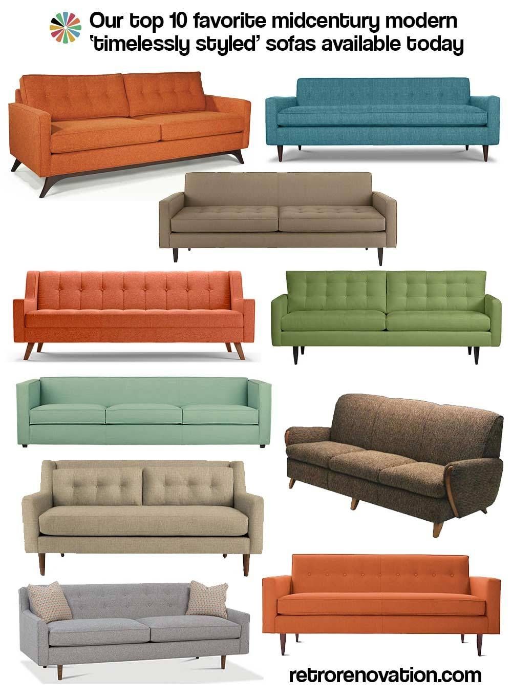 Sofas: Mid Century Sofas | Retro Sleeper Sofa | Cheap Retro Sofa Within Cheap Retro Sofas (Photo 17 of 30)