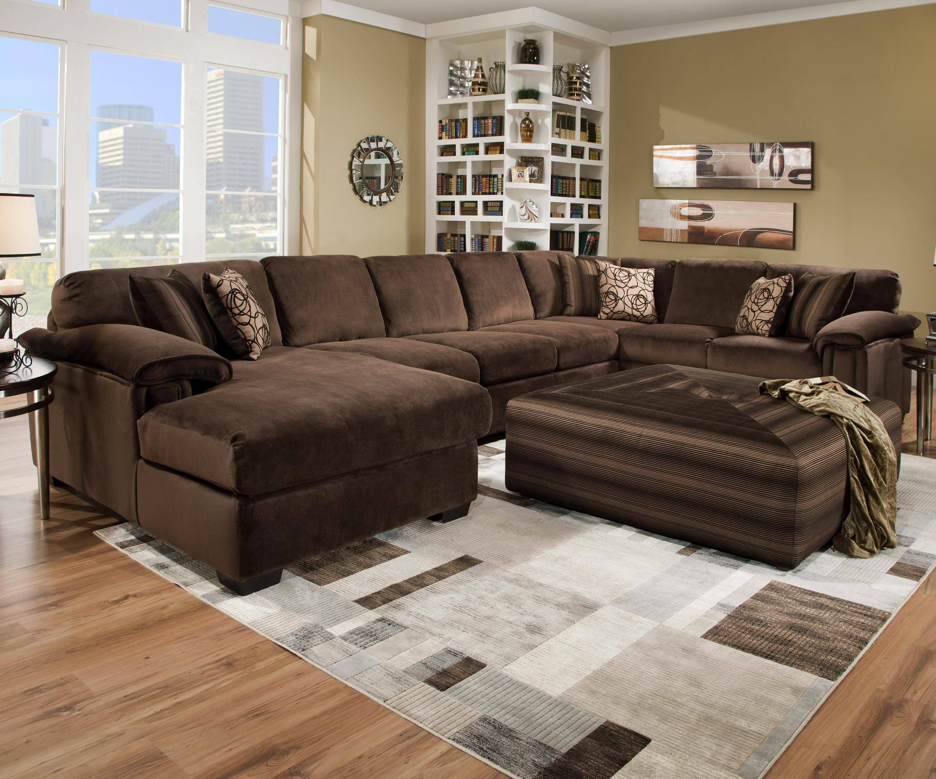 Sofas: Oversized Sofas That Are Ready For Hours Of Lounging Time Throughout 10 Piece Sectional Sofa (Photo 29 of 30)