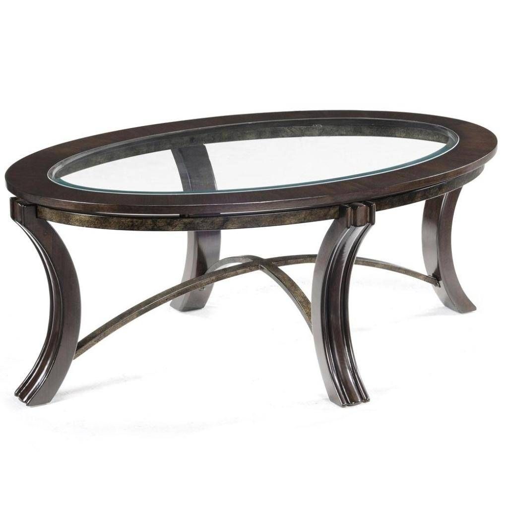 Soli Wood Glass Oval Cocktail Table Coffee Tables – Jericho Mafjar Pertaining To Oval Glass And Wood Coffee Tables (View 14 of 30)