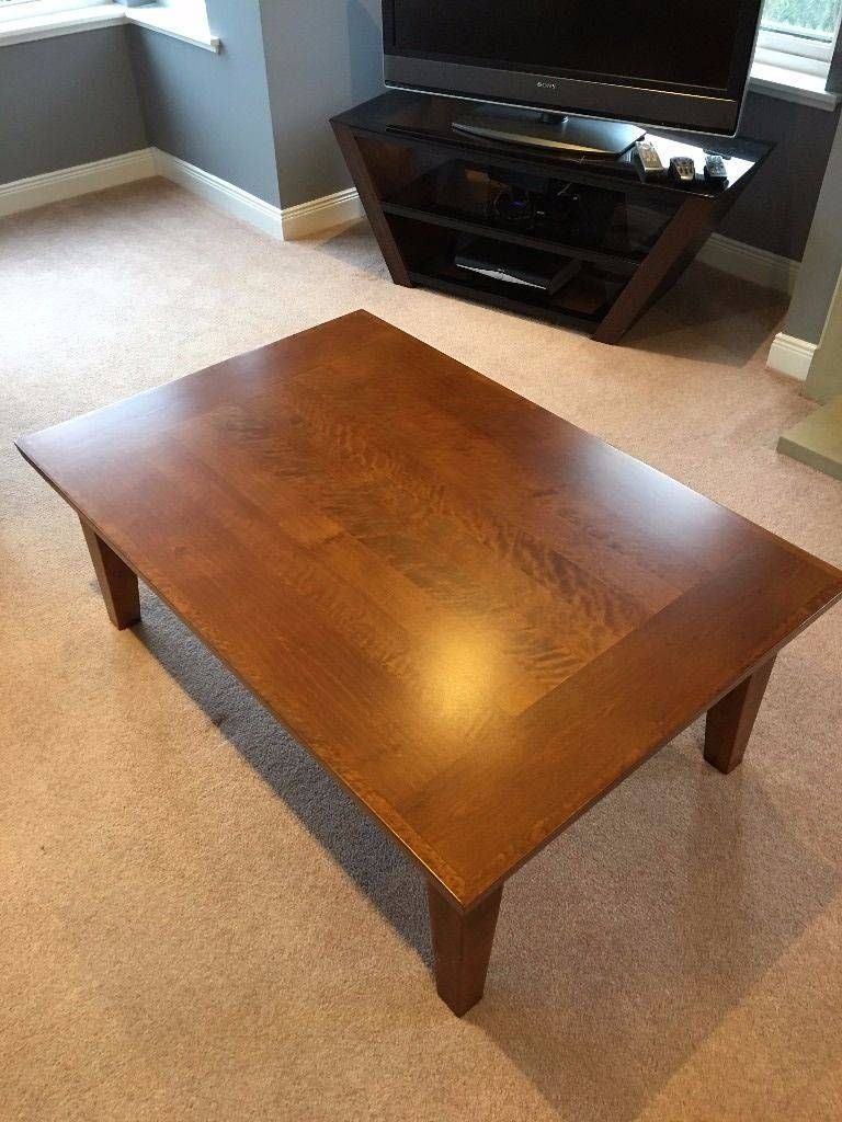 Solid Dark Oak Coffee Table (m&s) | In Ellon, Aberdeenshire | Gumtree Within M&amp;s Coffee Tables (View 8 of 30)