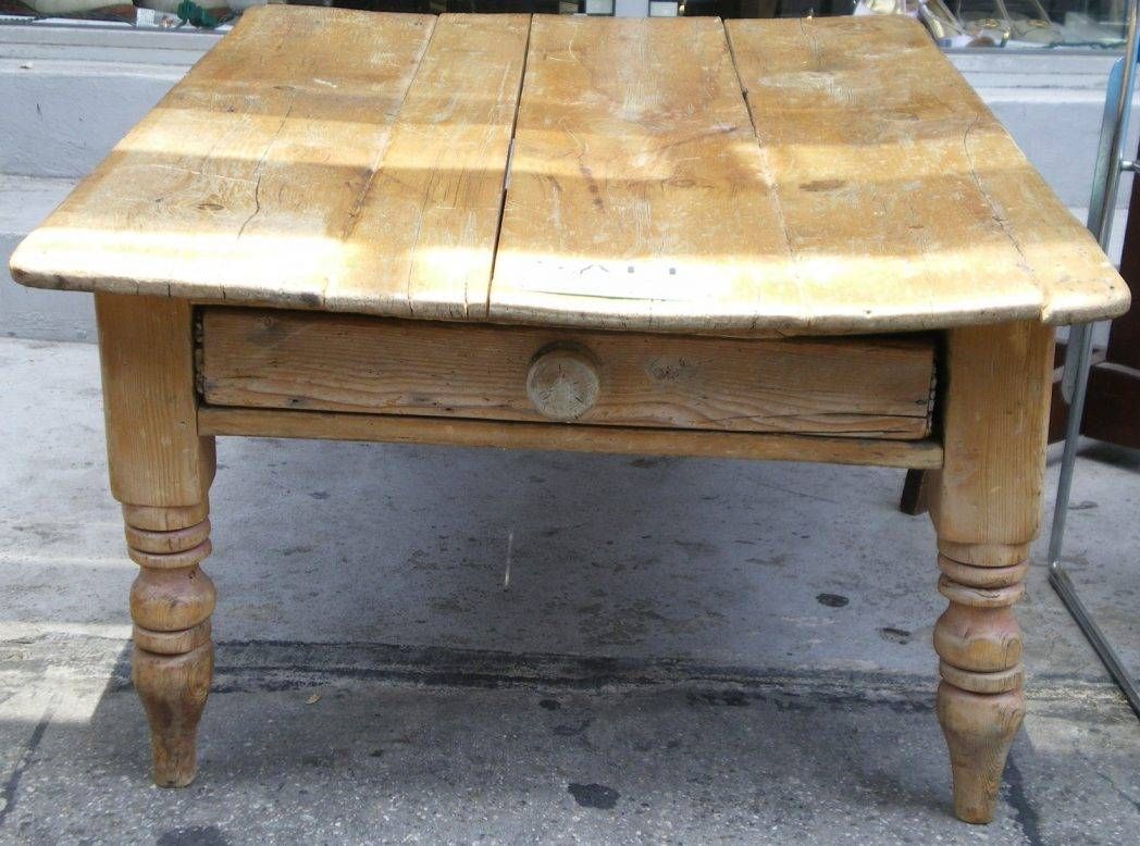 Featured Photo of 30 Best Ideas Antique Pine Coffee Tables