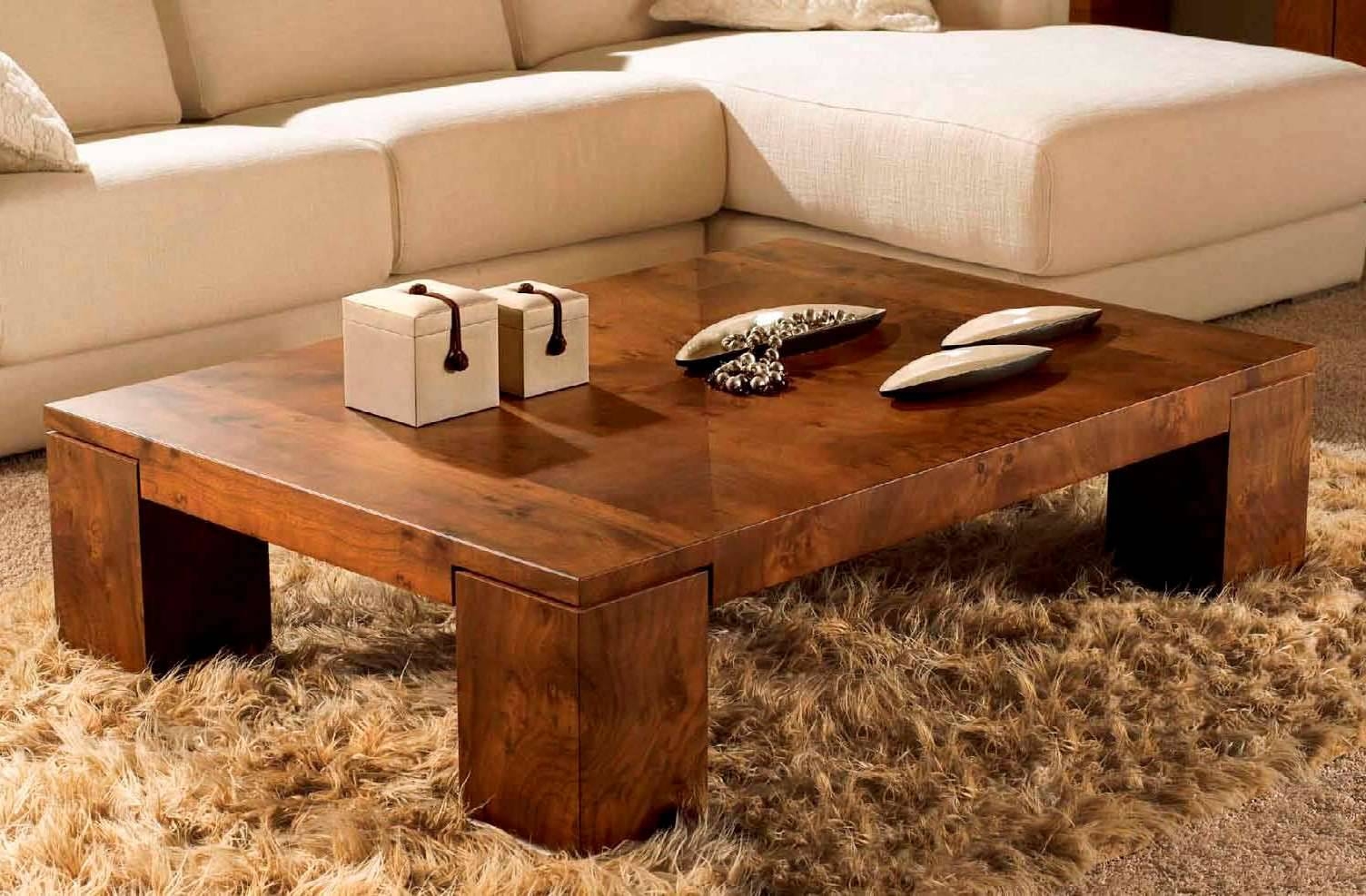 Featured Photo of 2024 Popular Solid Wood Coffee Tables