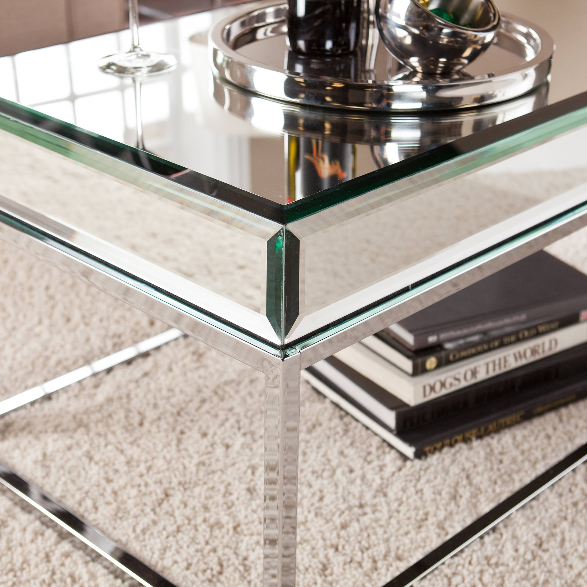 Featured Photo of Top 30 of Coffee Tables Mirrored