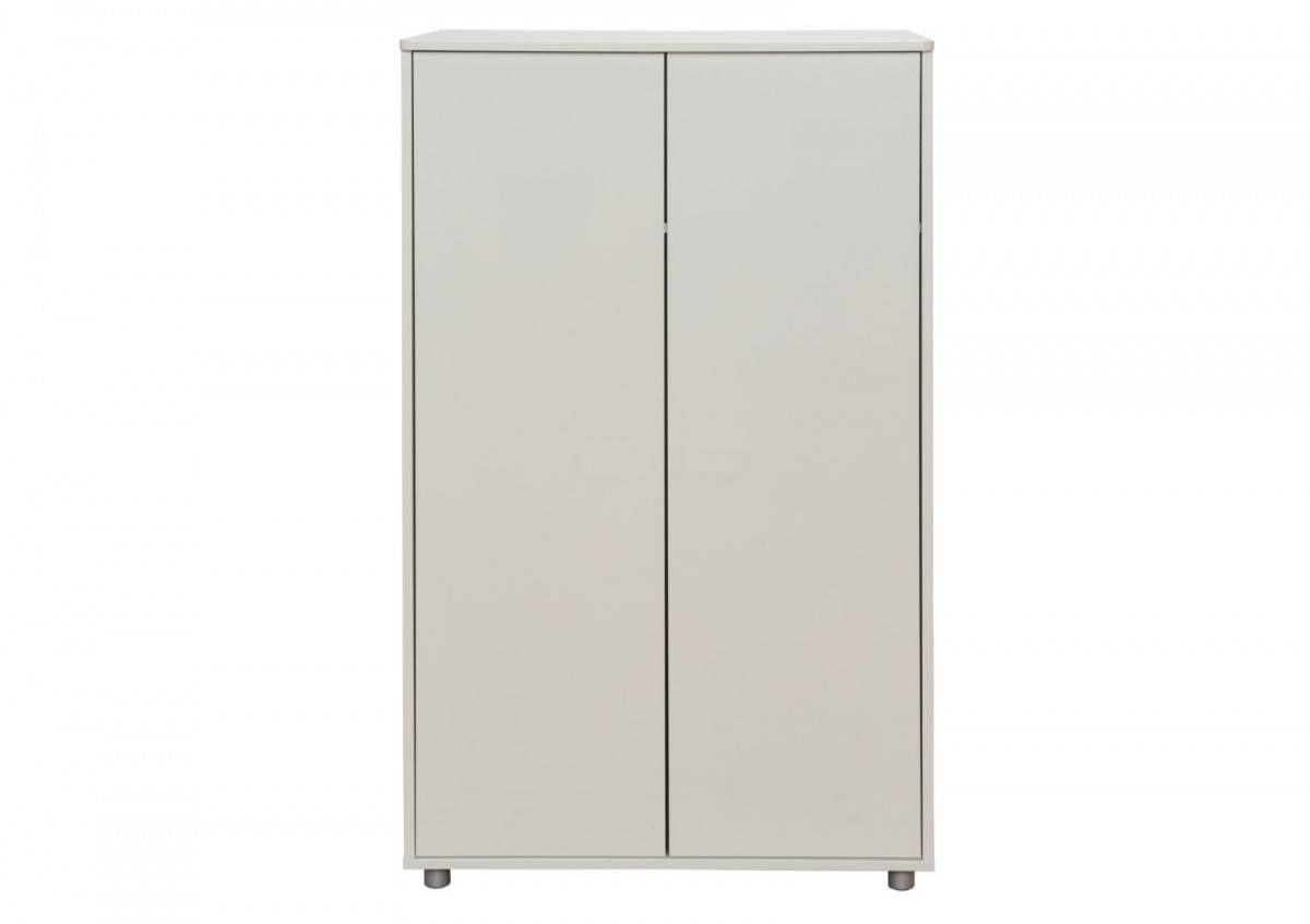 Stompa Unos Short Wardrobe – White – Wardrobes – Furniture Regarding Stompa Wardrobes (View 4 of 15)