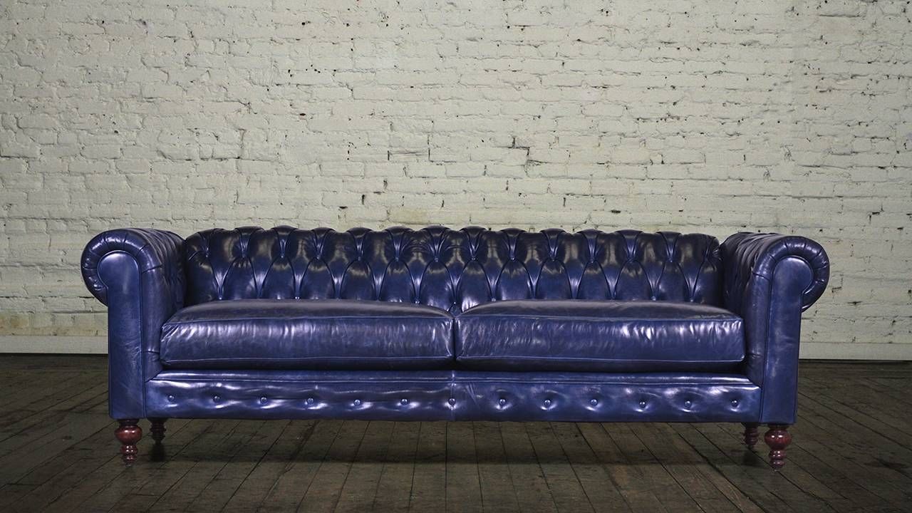 Storage Custom Leather Chesterfield Tufted Sofa Chesterfield Sofa For Tufted Leather Chesterfield Sofas (Photo 17 of 30)