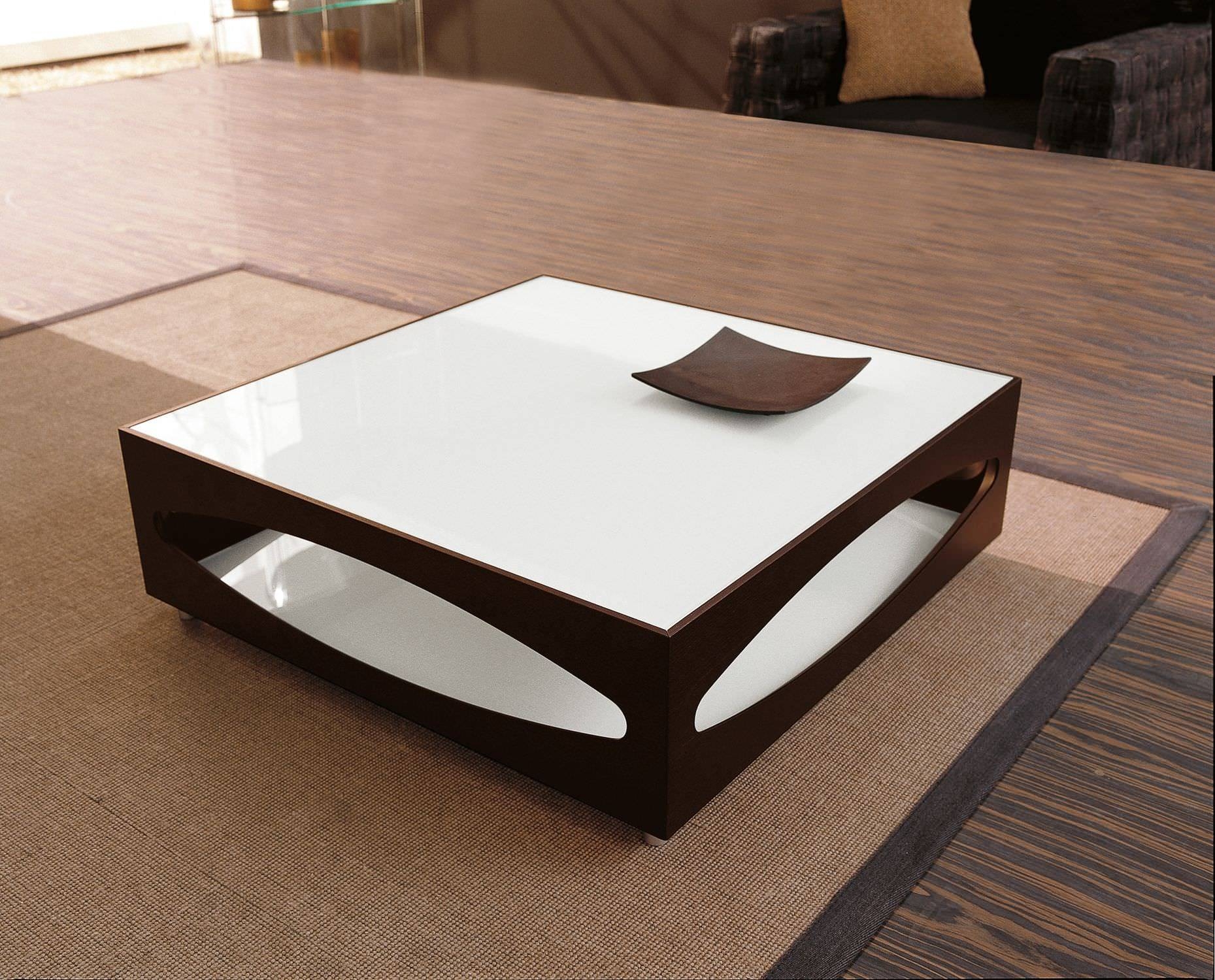 Stylish Contemporary Coffee Tables Stainless Steel Construction In Square Shaped Coffee Tables (Photo 1 of 30)