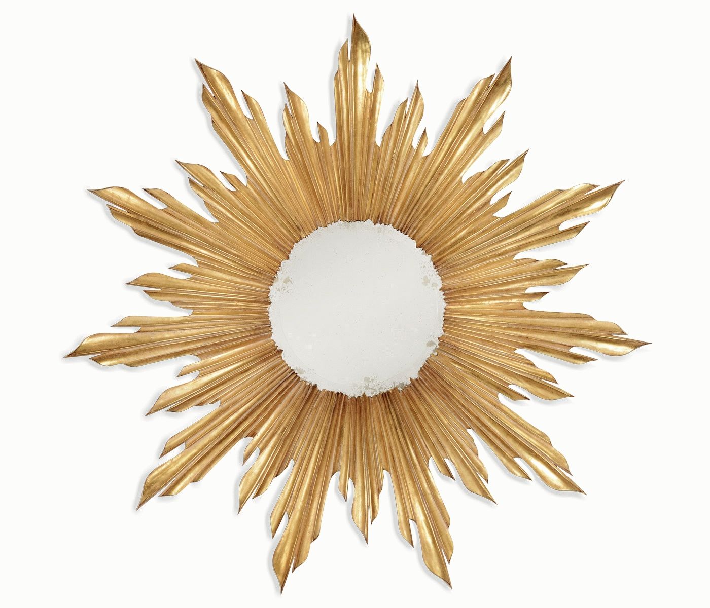 Sunburst Mirror, Sunburst Mirrors, Gold Sunburst Mirror, Gold Throughout Small Gold Mirrors (Photo 25 of 25)