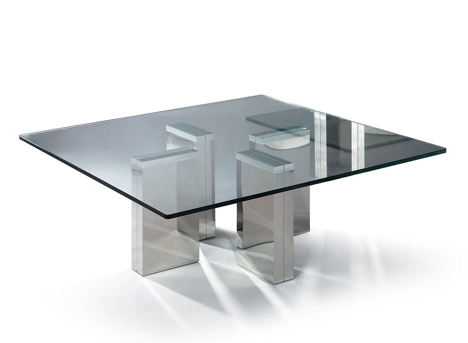 Table : Modern Square Glass Coffee Table Transitional Large Modern For Modern Square Glass Coffee Tables (View 10 of 15)