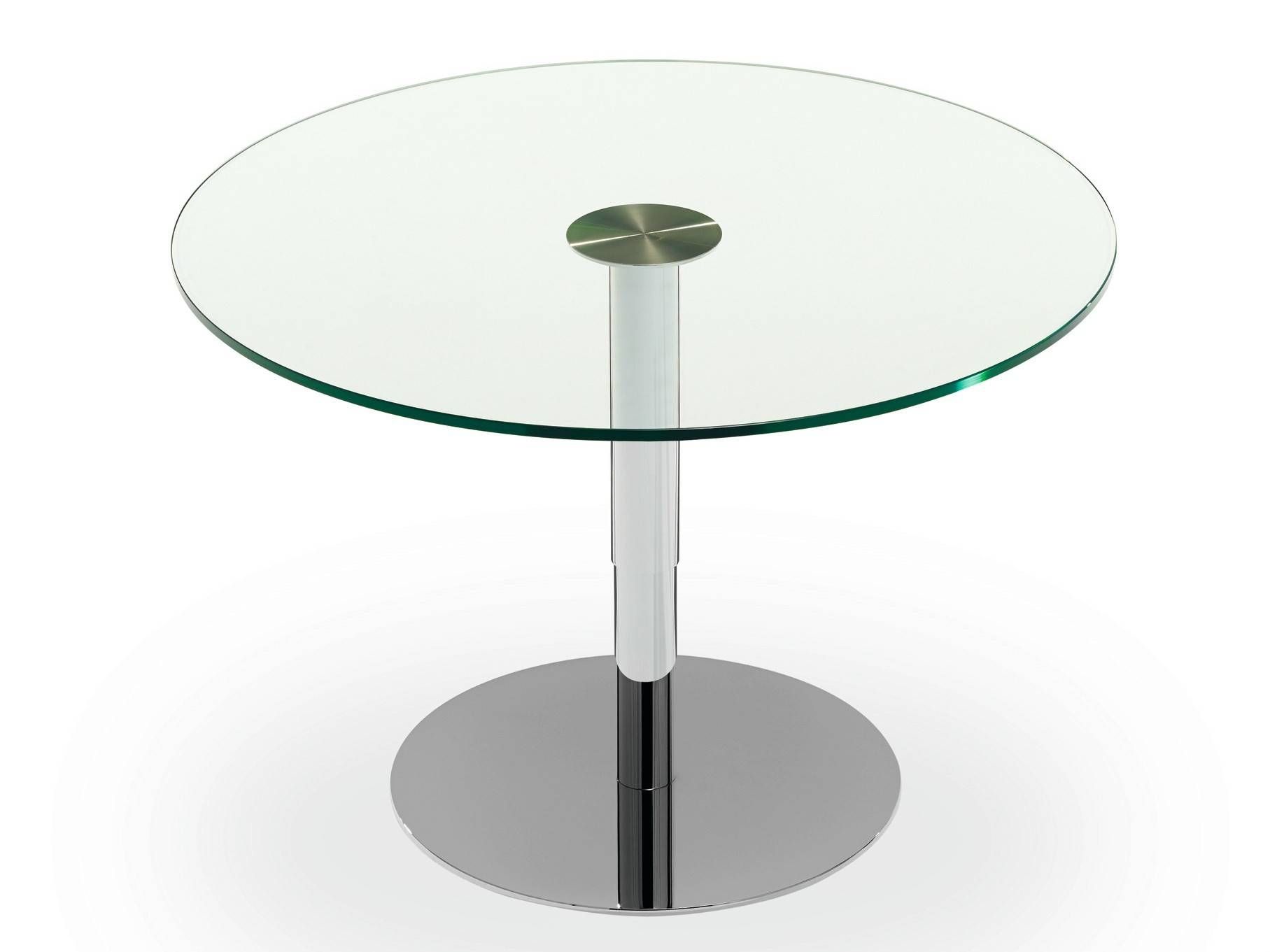 Table : Round Glass Coffee Table With Wood Base Rustic Basement Regarding Glass Circle Coffee Tables (View 24 of 30)