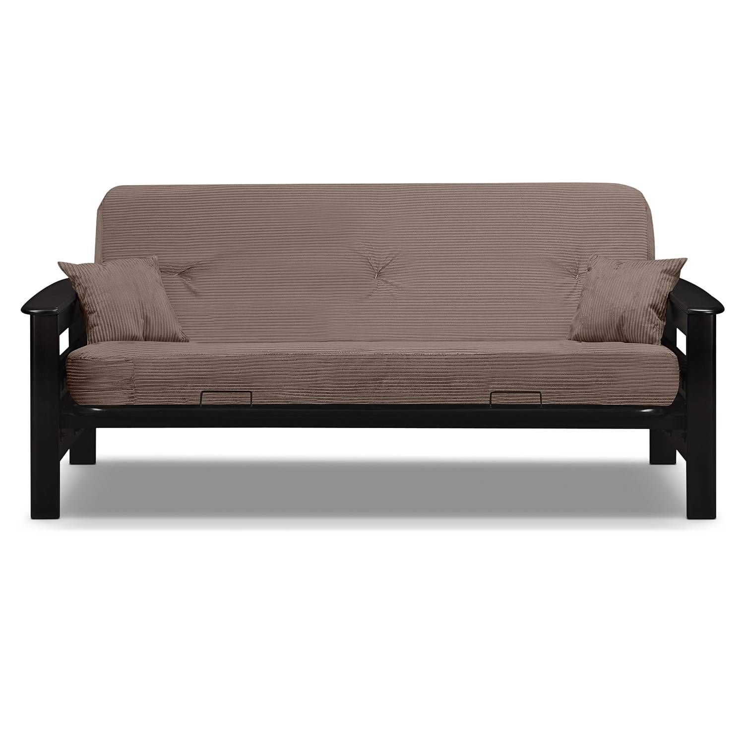 Tampa Futon Sofa Bed – Beige | Value City Furniture With Regard To Sofas Tampa (View 5 of 25)
