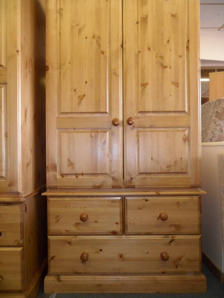 Tbs Range (pine) : Tbs Discount Furniture, A Large Selection Of With Pine Wardrobes With Drawers (View 2 of 15)