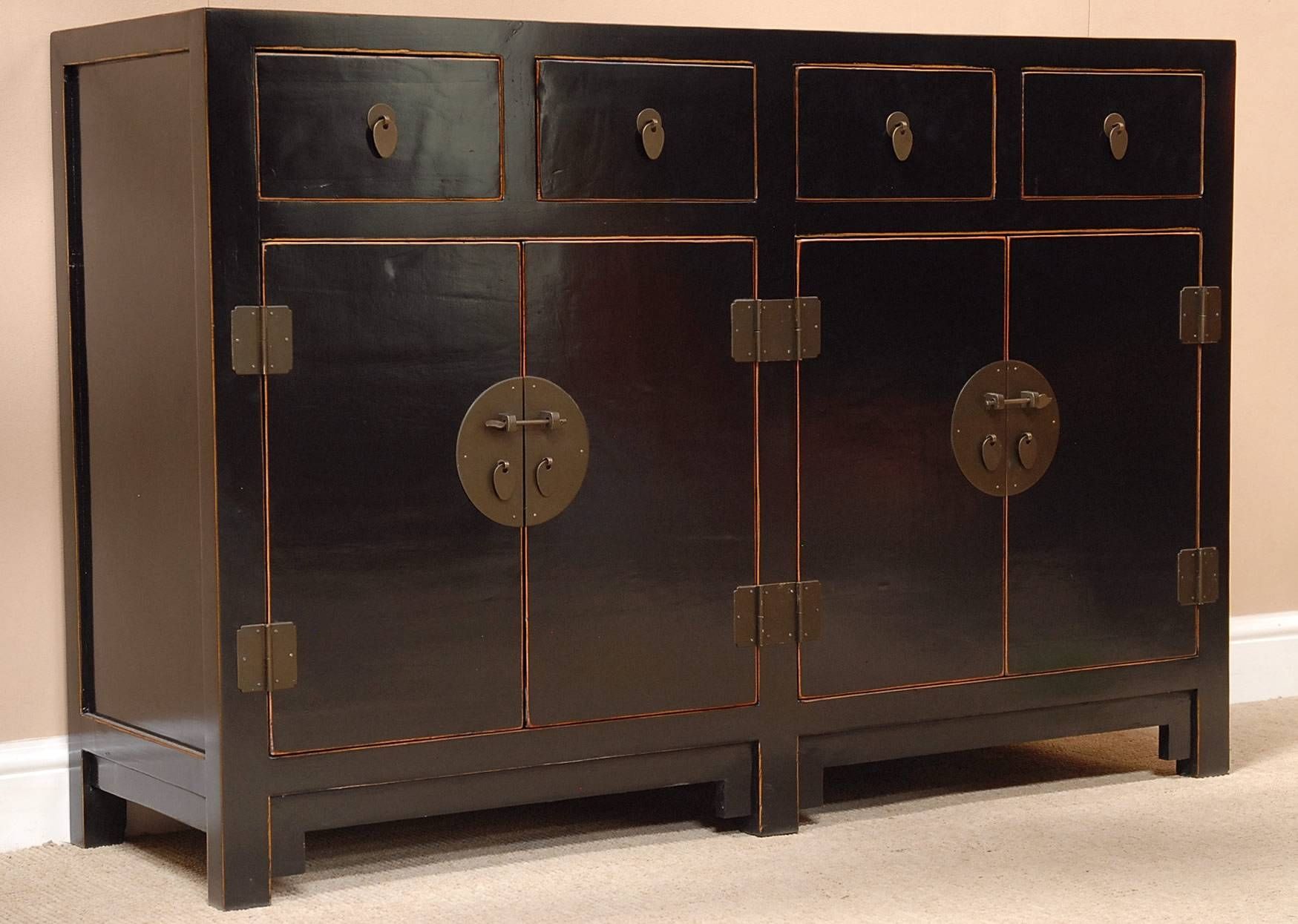 Teng Lacquered Sideboard Throughout Chinese Sideboards (View 1 of 30)