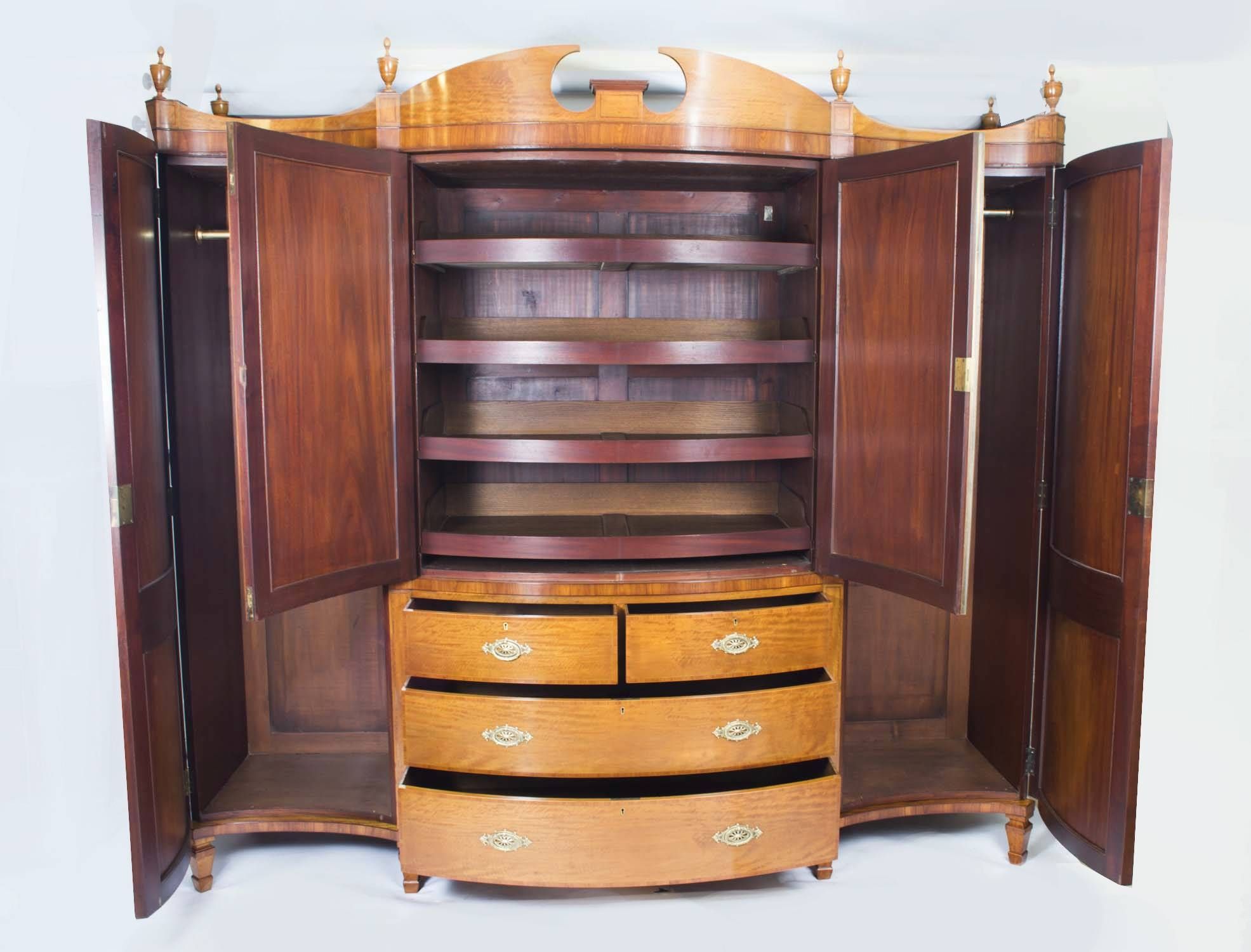 These Antique Wardrobes Don't Hang Around – Regent Antiques In Antique Wardrobes (Photo 5 of 15)