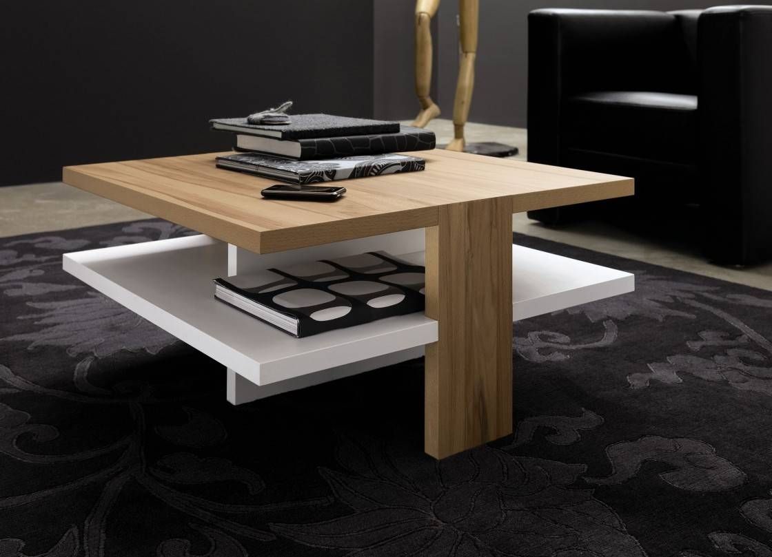 Thin Coffee Tables Contemporary Wooden Coffee Tables Modern White Inside Thin Coffee Tables (Photo 27 of 30)