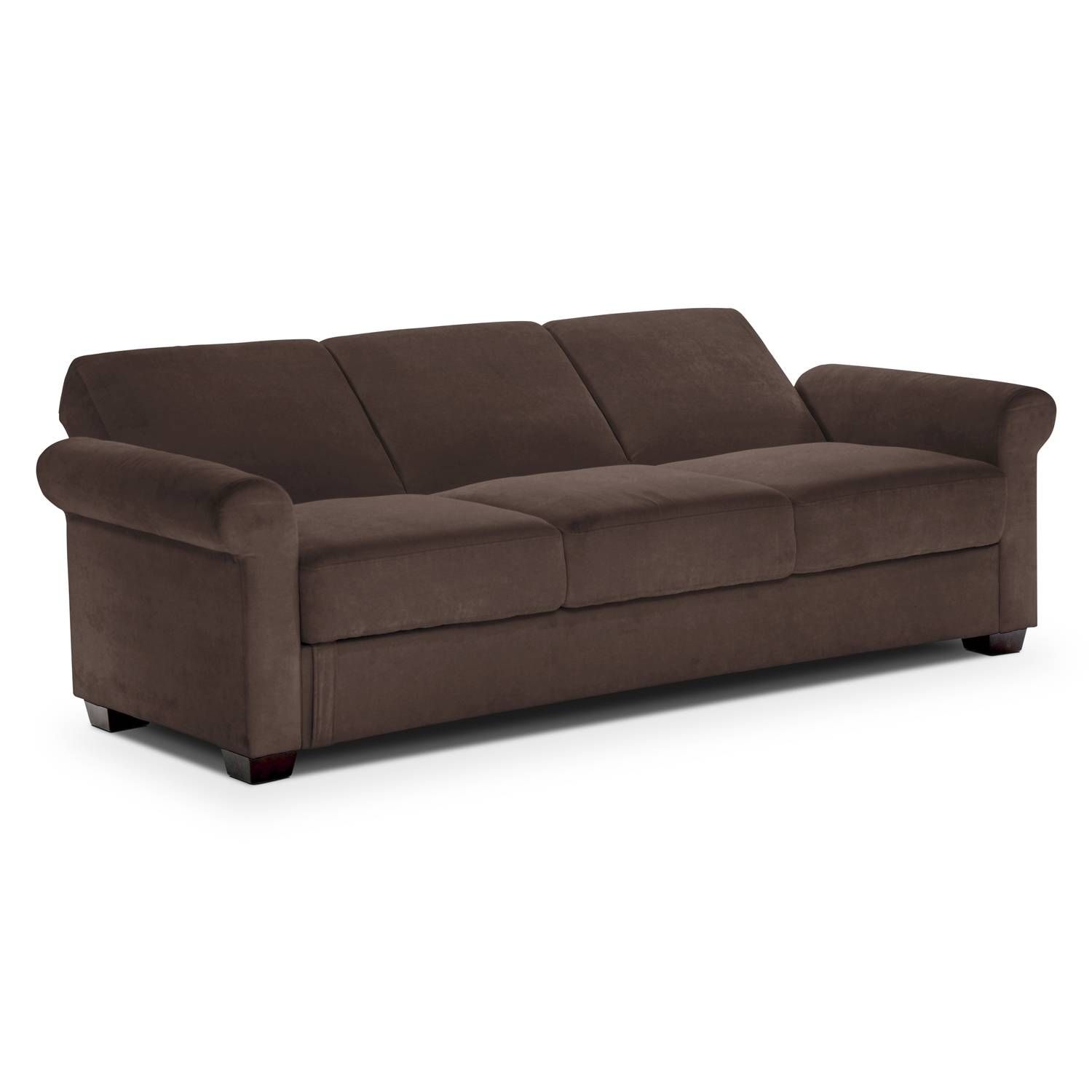 Thomas Futon Sofa Bed With Storage American Signature Furniture Inside American Sofa Beds (View 5 of 30)