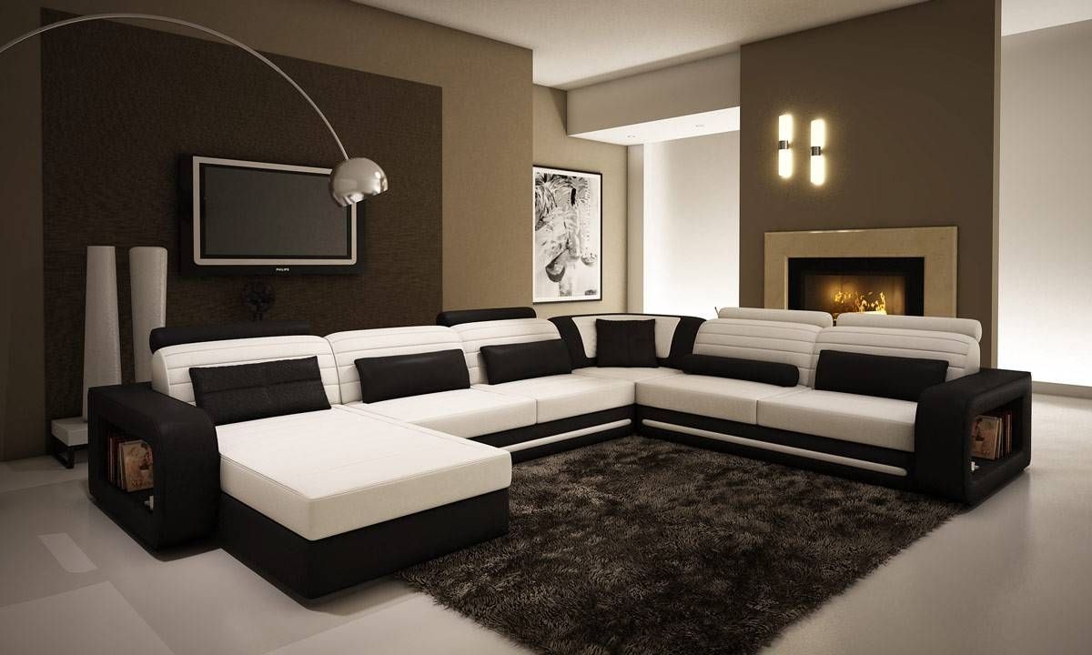 Tips On How To Layout Your Living Room With A Media Center – La For Media Room Sectional Sofas (Photo 15 of 25)