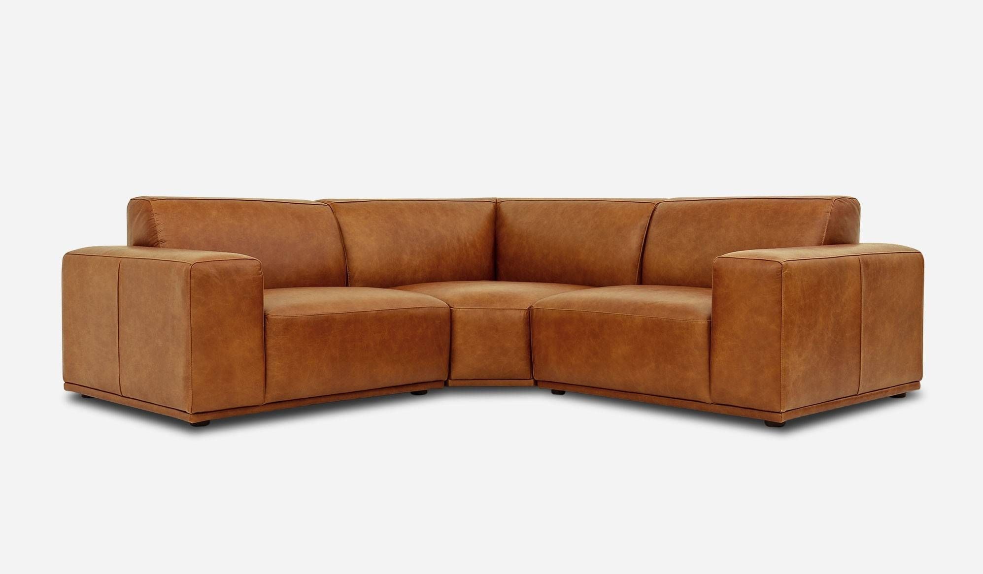 Todd Sectional Sofa Leather, Camel In Camel Sectional Sofa (Photo 26 of 30)