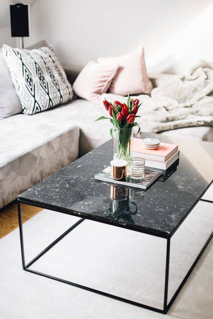 Top 25+ Best Black Marble Coffee Table Ideas On Pinterest | Marble With Black And Grey Marble Coffee Tables (View 14 of 30)