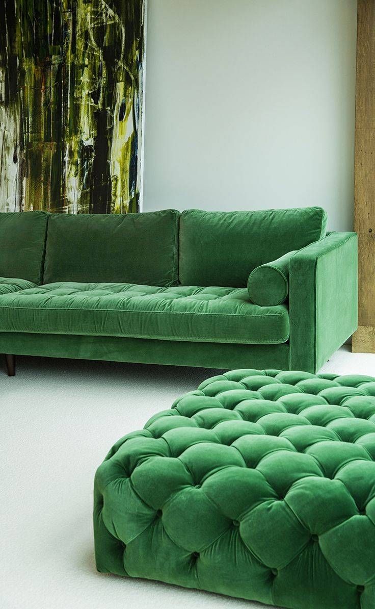 Top 25+ Best Green Living Room Sofas Ideas On Pinterest | Room Within Green Sofa Chairs (View 1 of 30)