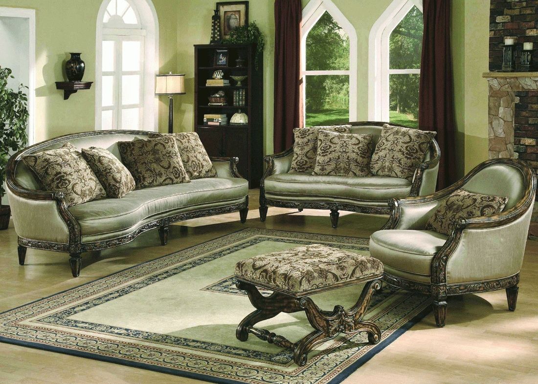 Traditional Fabric Sofa Set Y77 | Traditional Sofas Throughout Traditional Fabric Sofas (Photo 7 of 30)