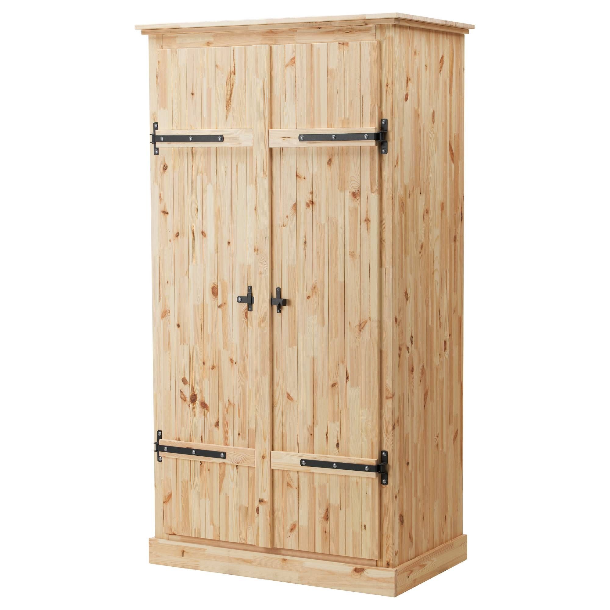 Tremendous Wooden Wardrobe Closet Ikea | Roselawnlutheran Intended For Dark Wood Wardrobes Ikea (View 24 of 30)