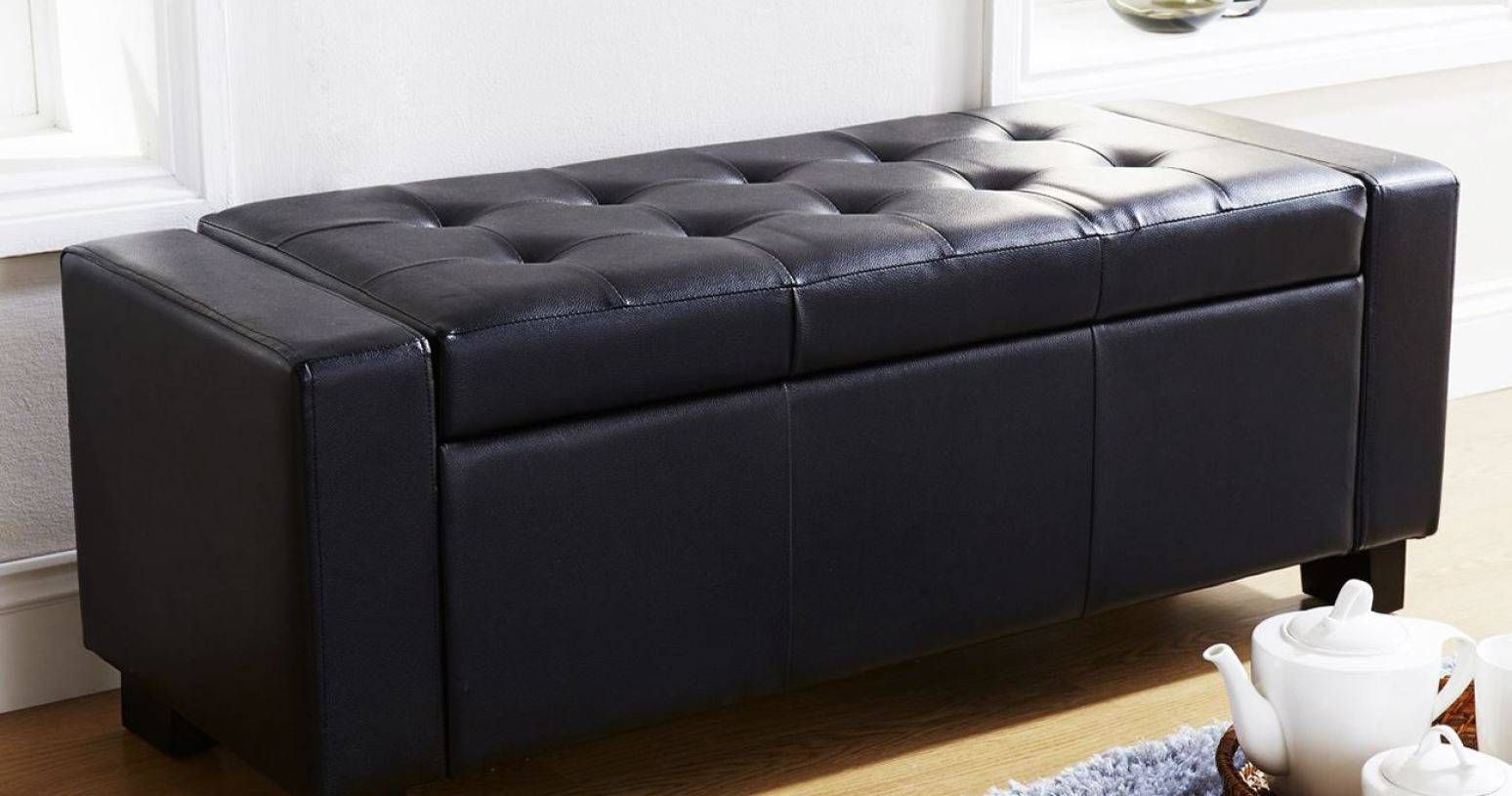 Uncategorized : Remarkable Purple Ottoman Storage Bench Imposing Intended For Purple Ottoman Coffee Tables (Photo 25 of 30)