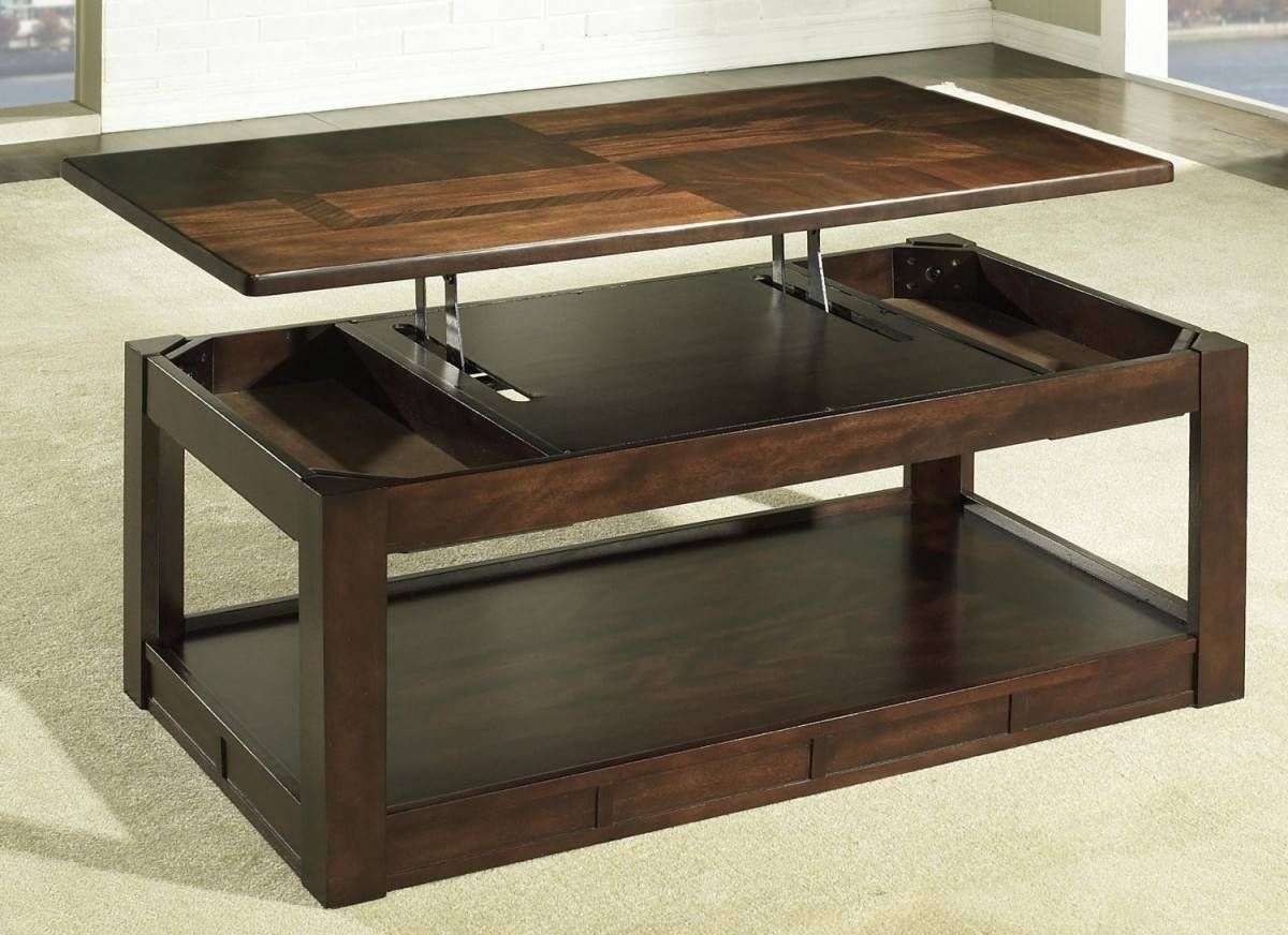 Unique Coffee Table That Lifts — Coffee Table's Zone : How To Make Regarding Raisable Coffee Tables (Photo 29 of 30)