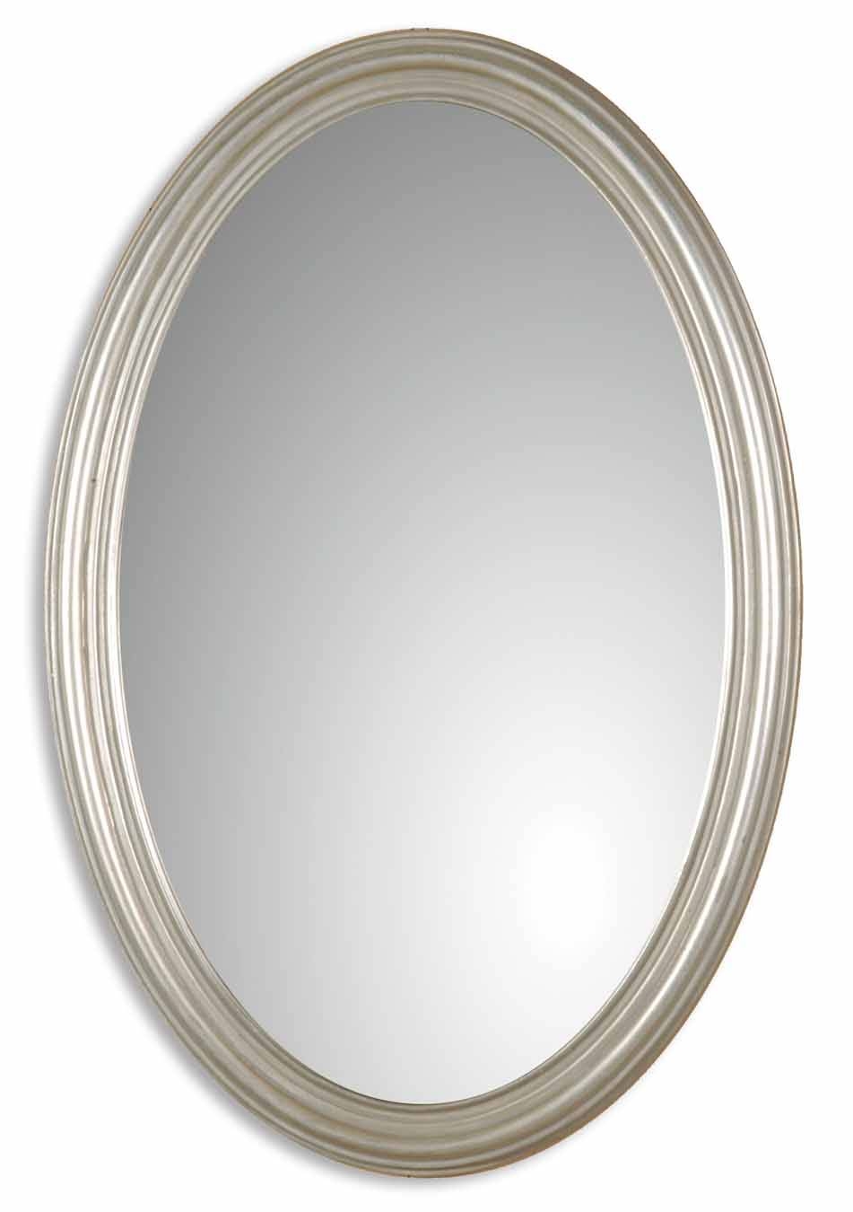 Featured Photo of 2024 Best of Silver Oval Mirrors