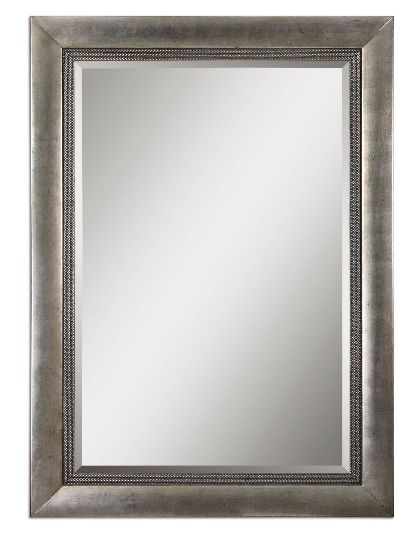 Uttermost Gilford Antique Silver Mirror 14207 Pertaining To Silver Mirrors (Photo 1 of 25)