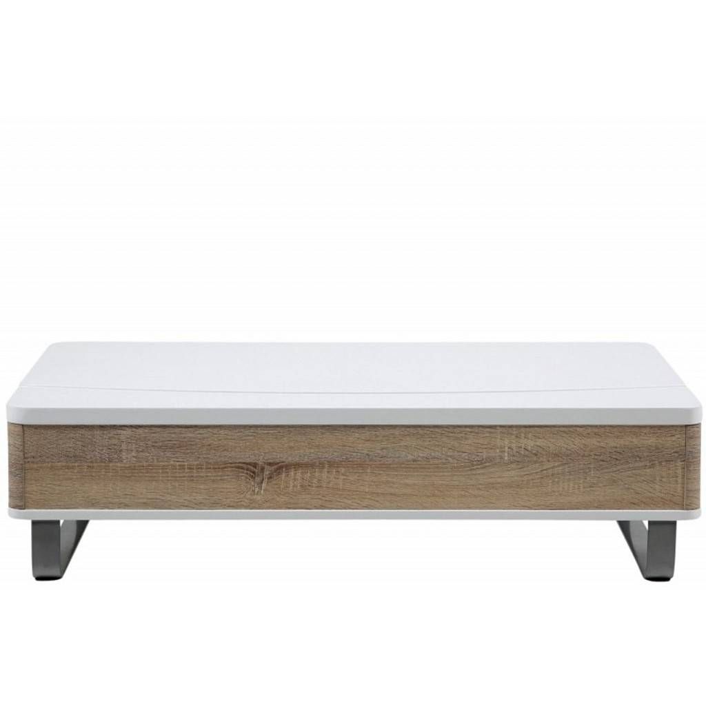 Vale Furnishers Block Coffee Table With Regard To White And Oak Coffee Tables (View 17 of 30)