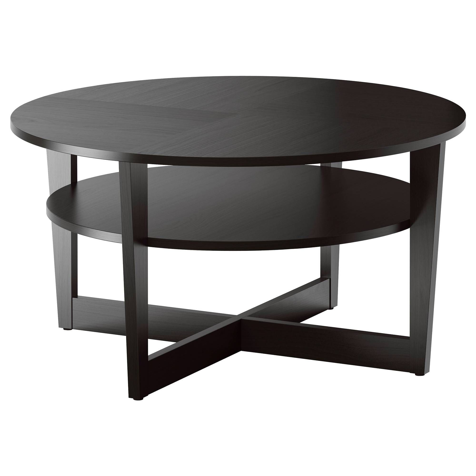 Vejmon Coffee Table – Black Brown – Ikea In Small Coffee Tables With Shelf (Photo 1 of 30)