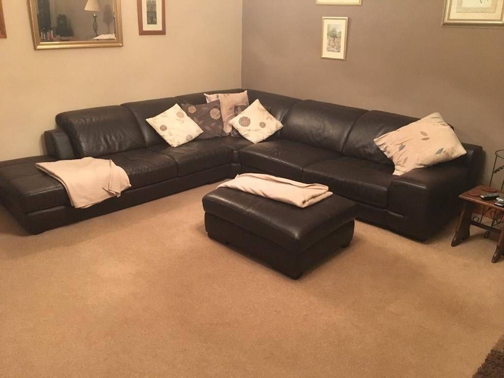 Very Large Leather Corner Sofa | In Newton Aycliffe, County Durham In Very Large Sofas (Photo 30 of 30)