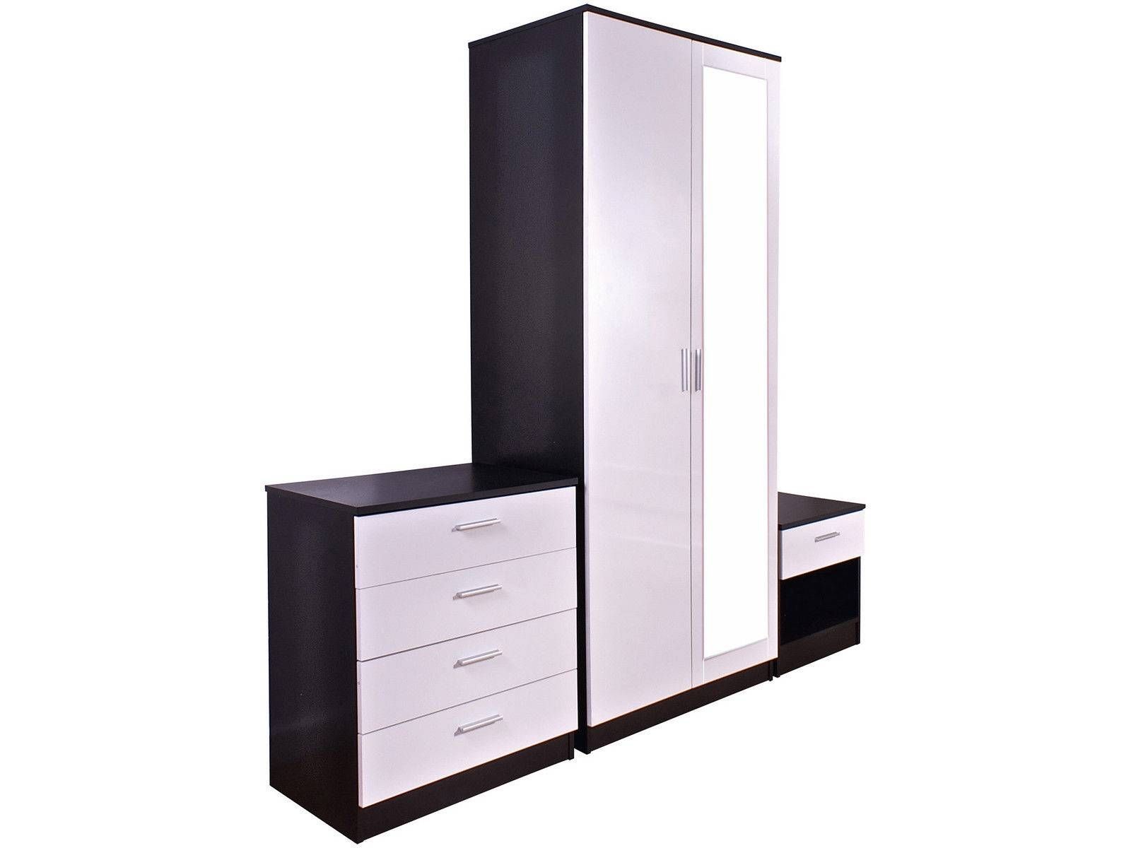 Village Interiors Online Furniture Warehouse Within White Gloss Wardrobes Sets (View 7 of 15)