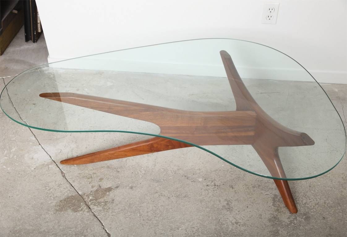 Vintage Glass Top Coffee Table Modern Coffee Tables 1960s Coffee For Vintage Glass Top Coffee Tables (Photo 7 of 30)
