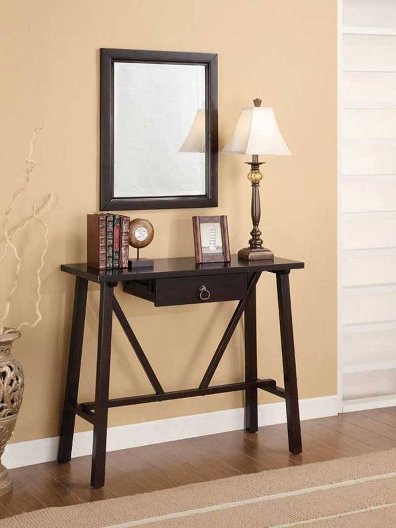 Wall Mounted Dining Table Mirror Mirror Table Designrulz 1 Intended For Small Table Mirrors (Photo 25 of 25)