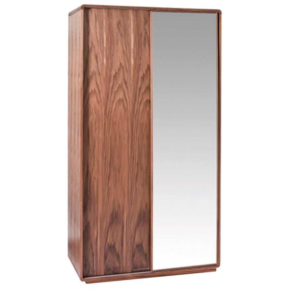 Walnut Wardrobes | Contemporary Bedroom Furniture From Dwell In Walnut Wardrobes (View 4 of 15)