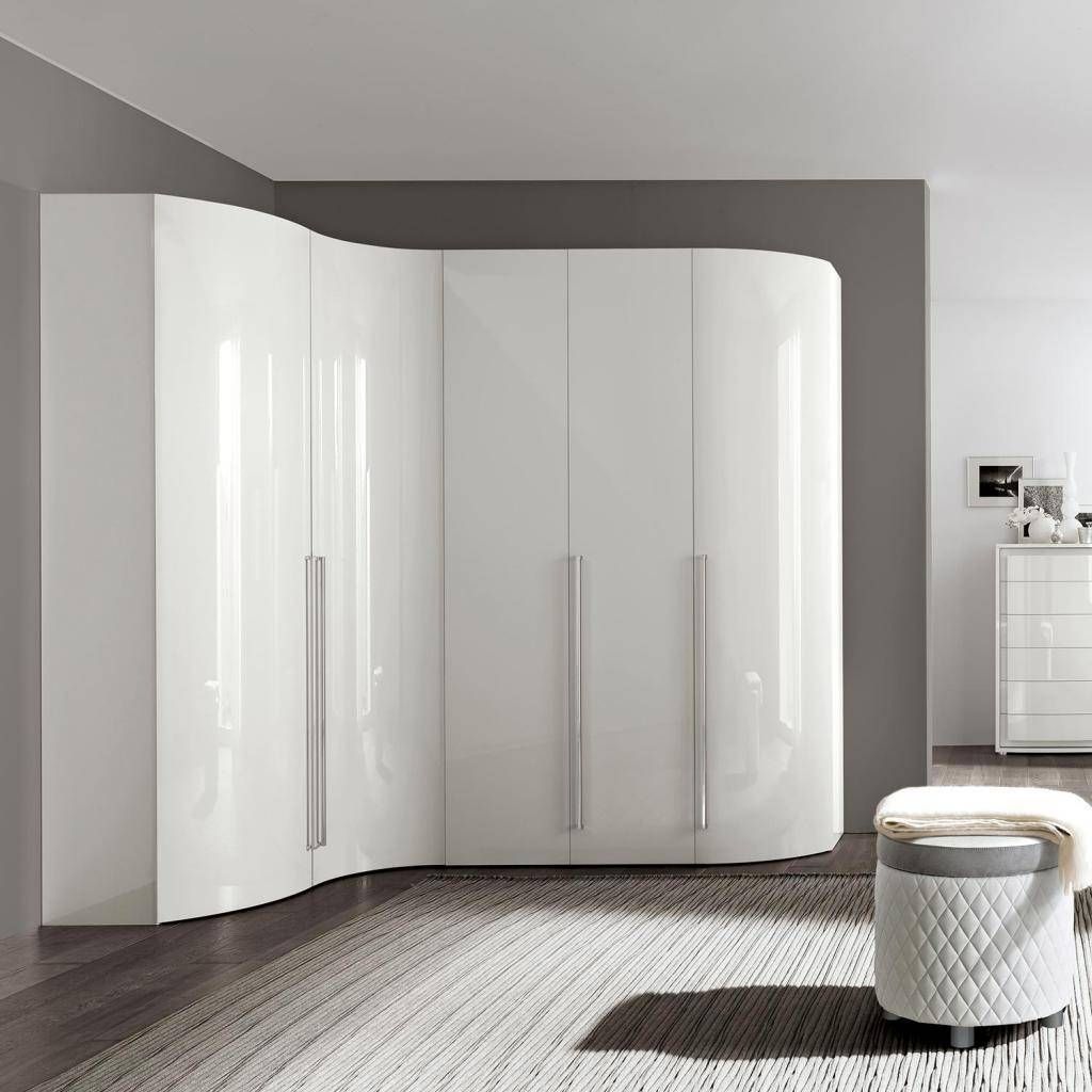 Wardrobes : Basic Elegance Furnishings Ltd Intended For White Gloss Corner Wardrobes (View 15 of 15)